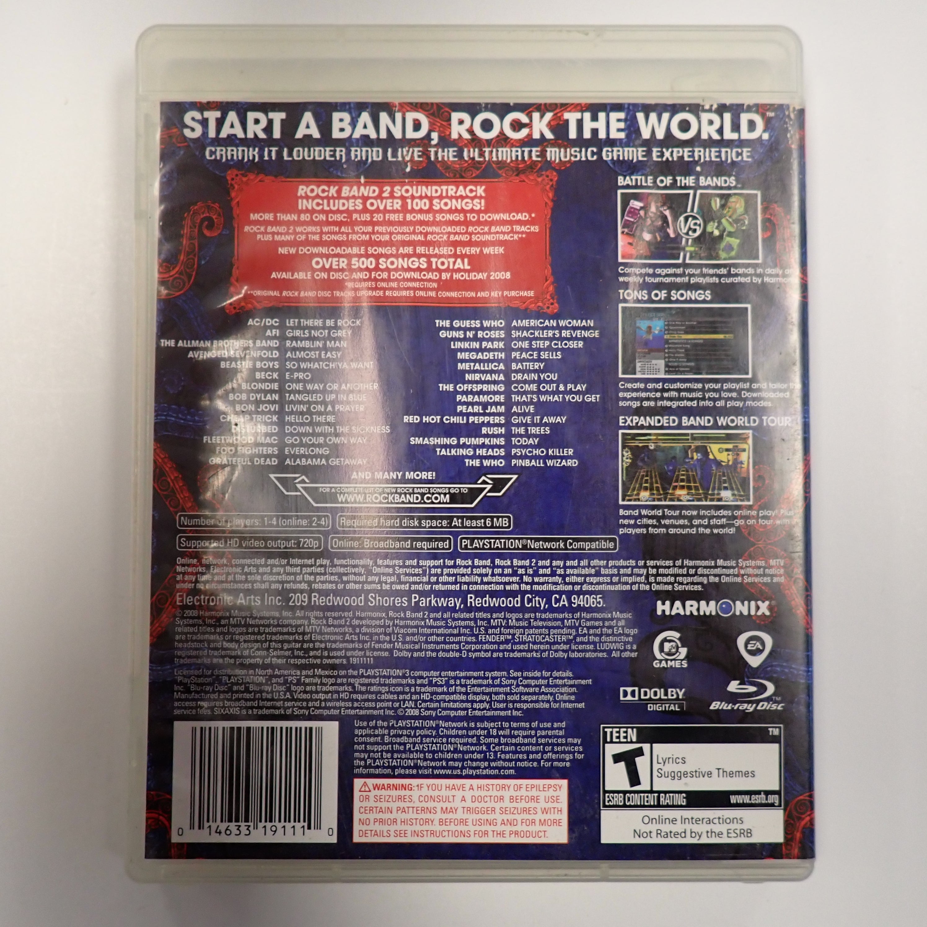 Rock Band 2 - PS3