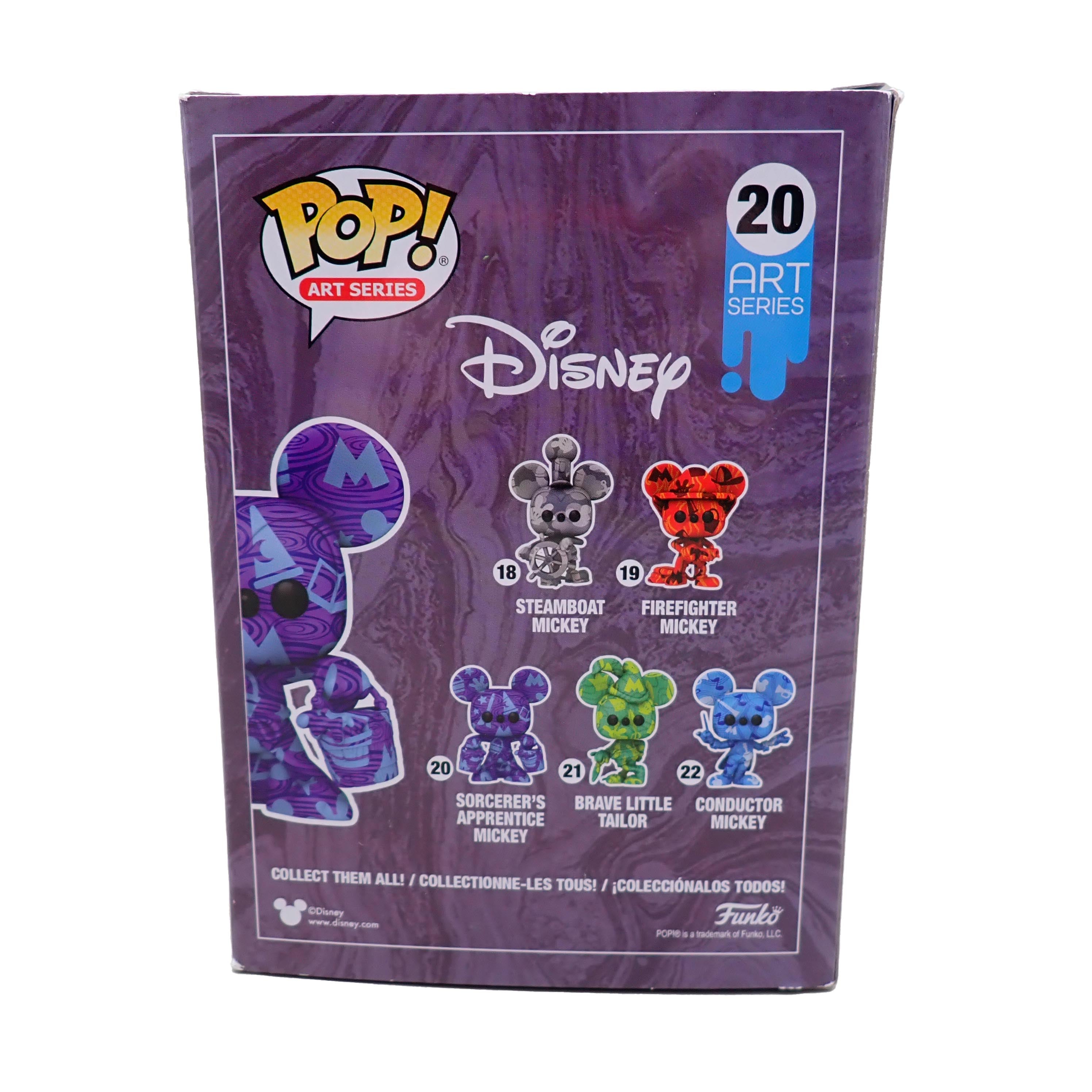 Sorcerer's Apprentice Mickey [Art Series] - POP! #20