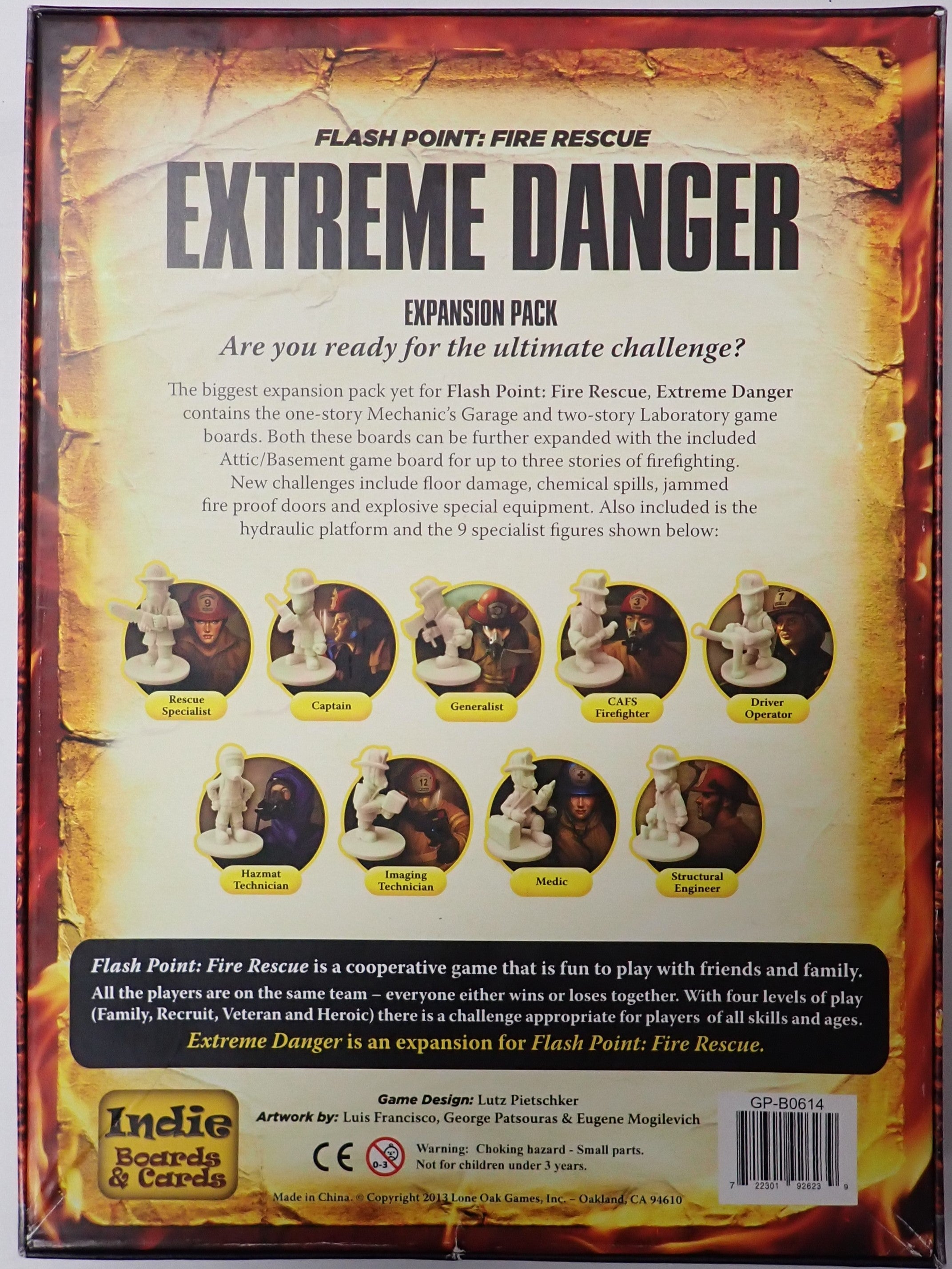 Flash Point: Fire Rescue w/ 6 Expansions (USED)