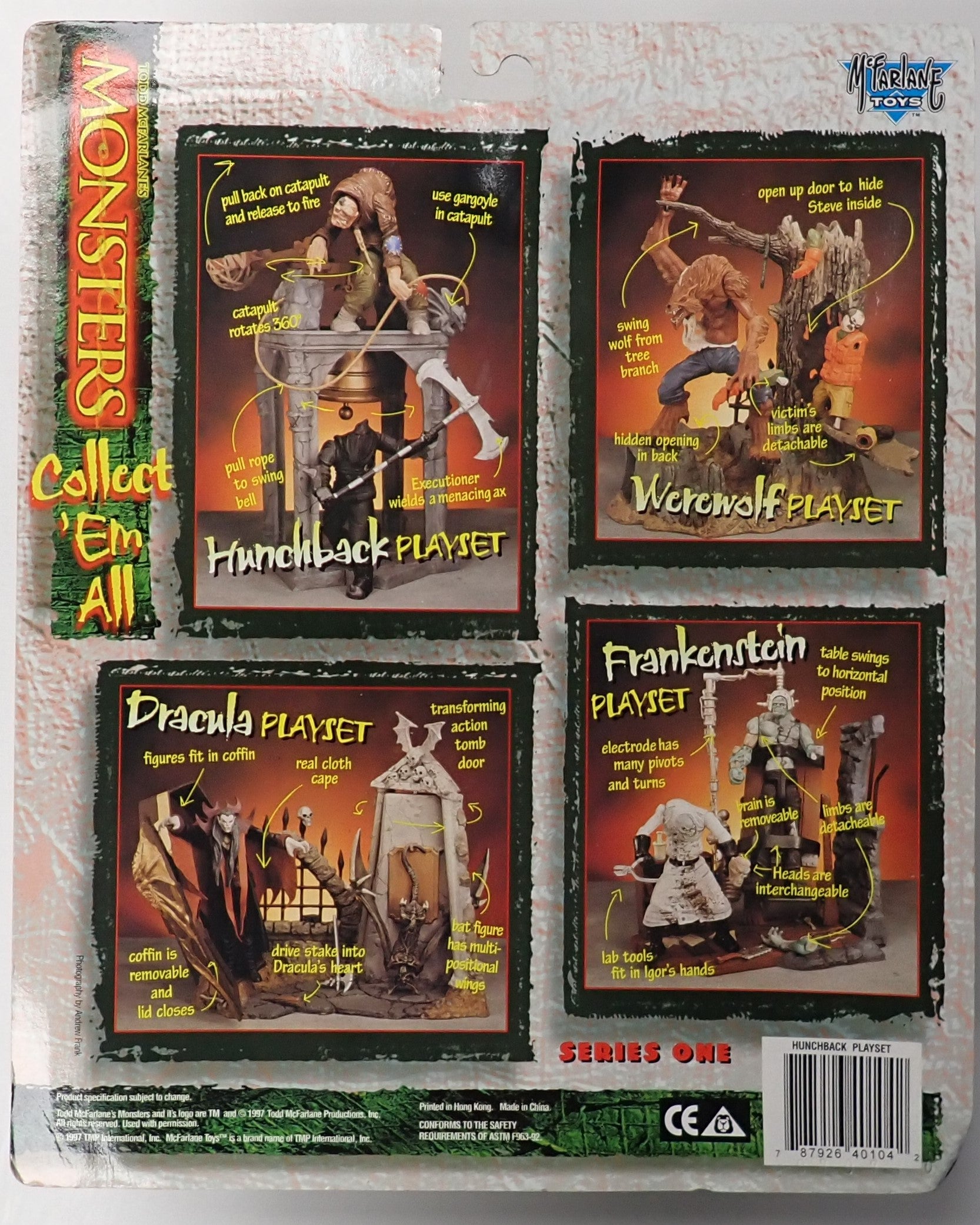 Monsters Hunchback Playset - Series 1