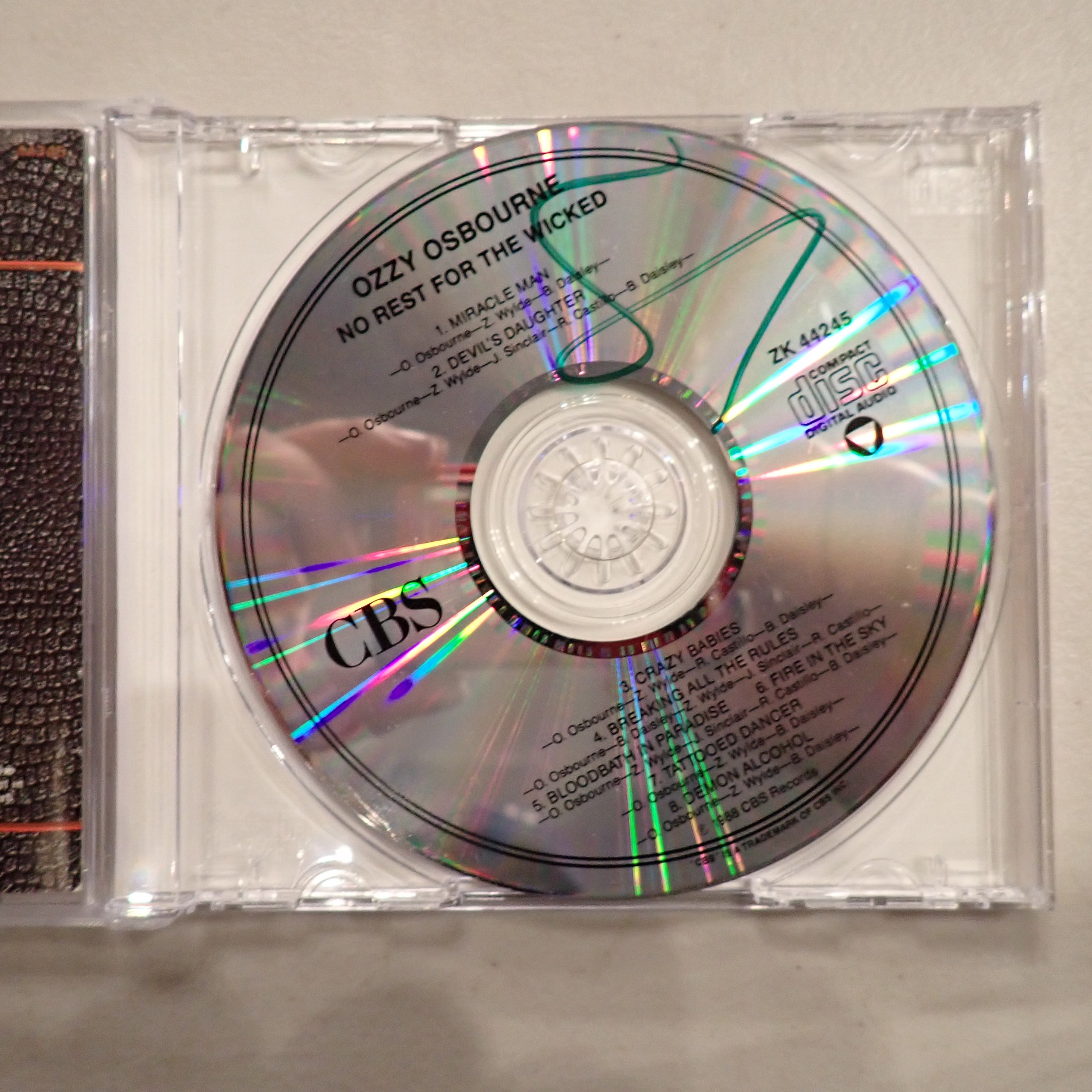 Ozzy Osbourne - No Rest For The Wicked - CD