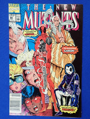 New Mutants #98 (1991) - VF- (7.5) - 1st Deadpool - Newsstand Edition
