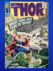 Thor #132 (1966) - VG+ (4.5) - 1st Cameo Ego