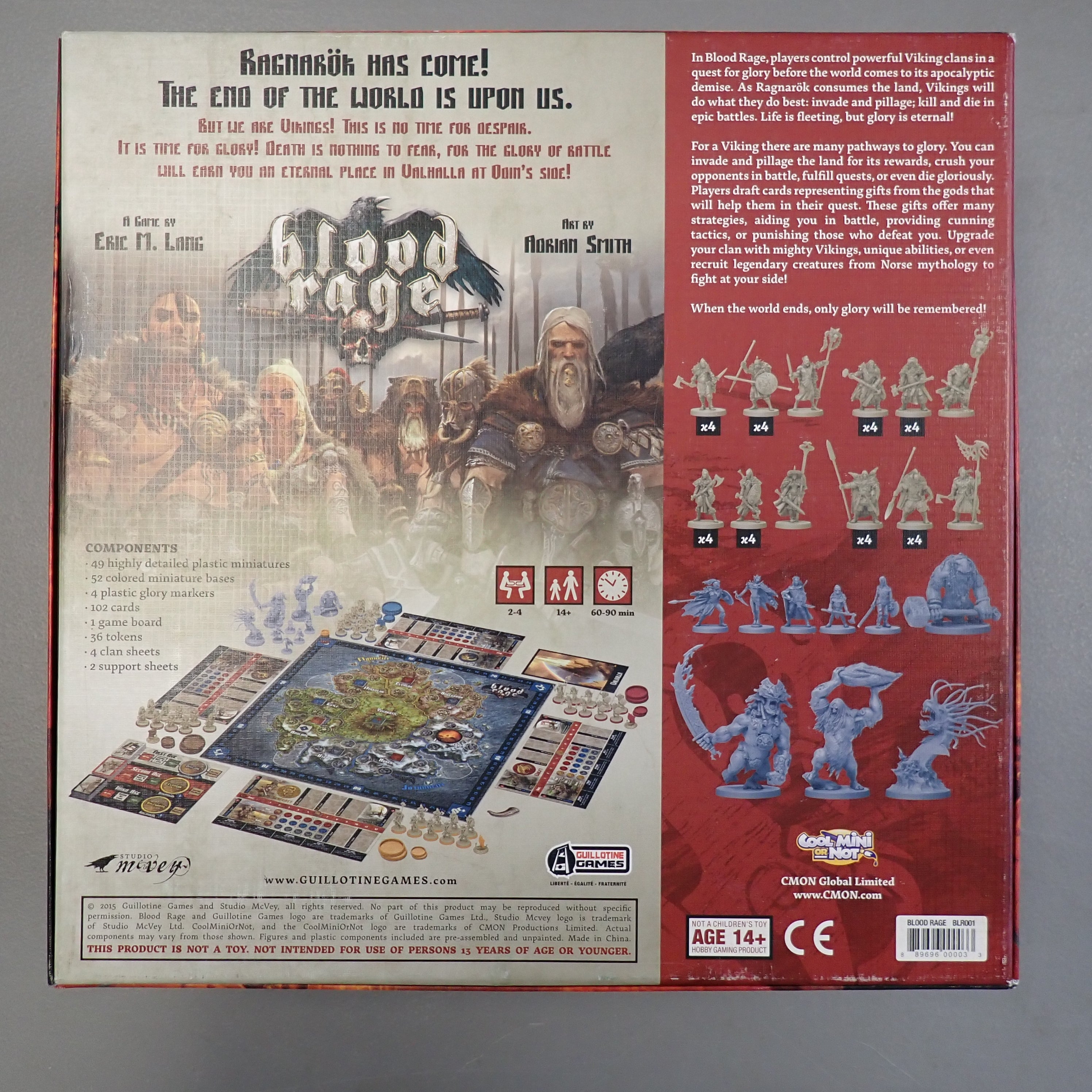 Blood Rage & Gods of Asgard (Used)