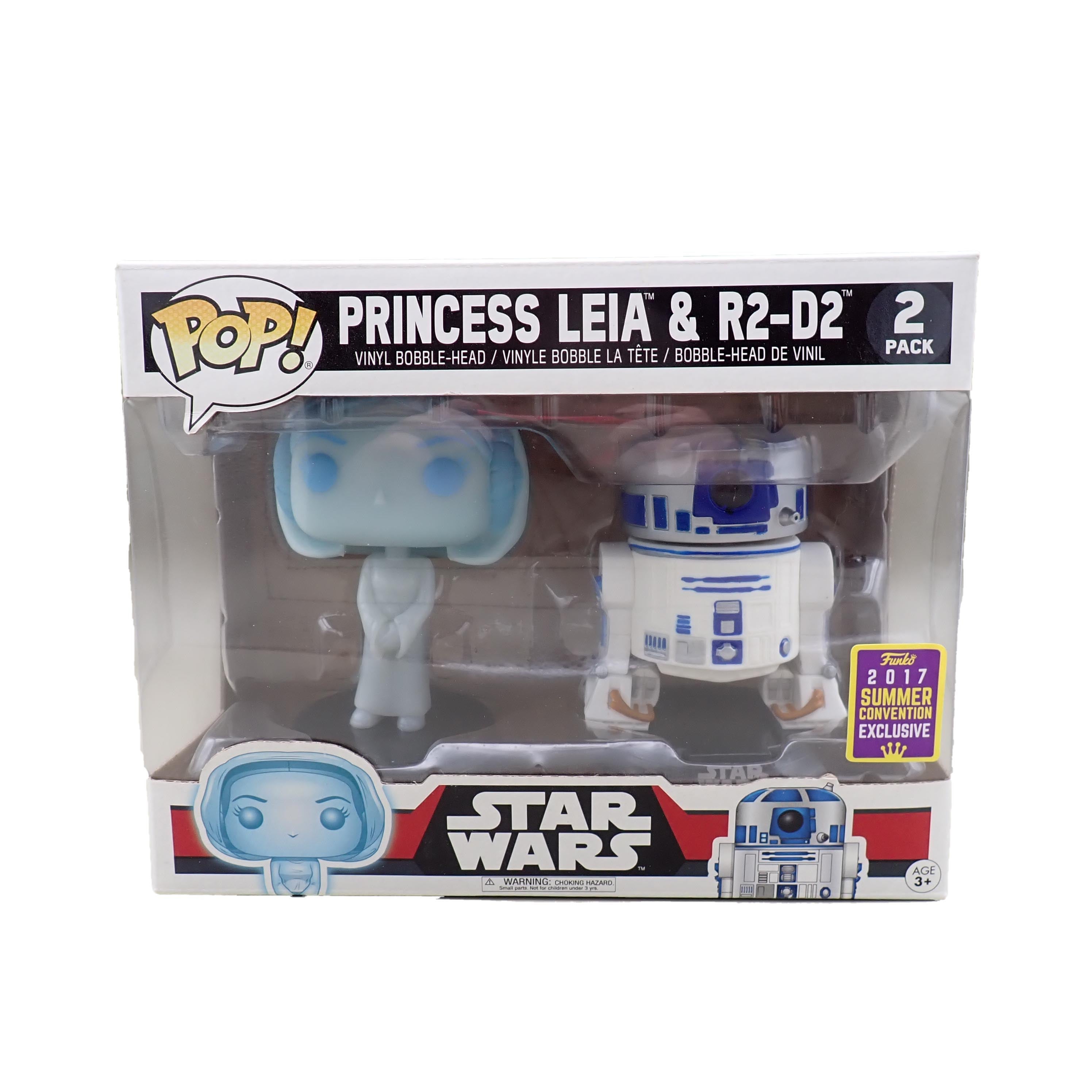 Princess Leia & R2-D2 - POP! 2017 Summer Con. Exclusive