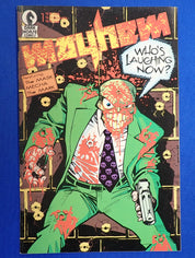 Mayhem #1 (1989) - VF+ (8.5) - 1st Mask!