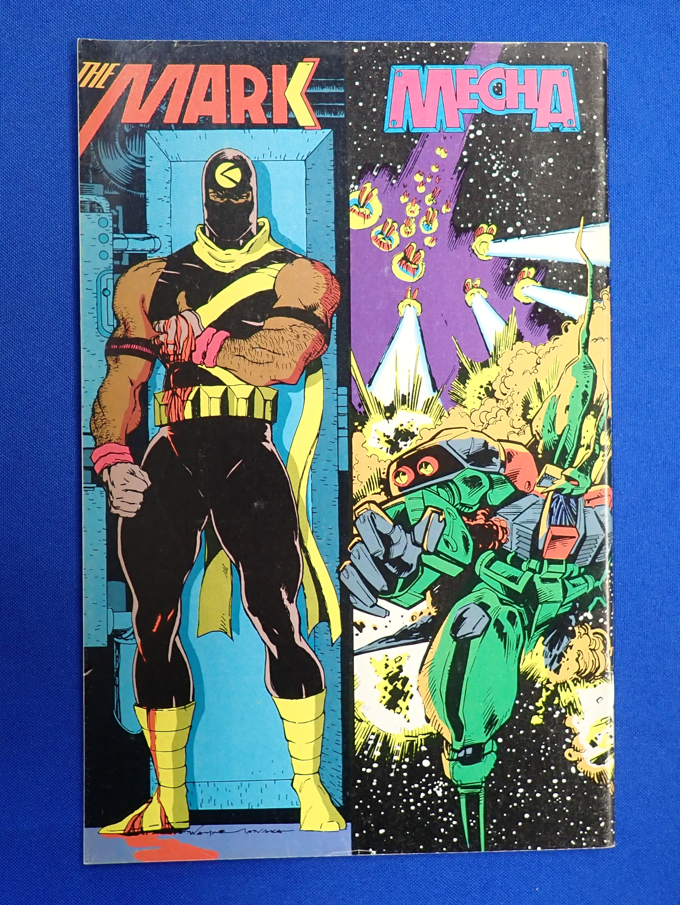 Mayhem #1 (1989) - VF+ (8.5) - 1st Mask!