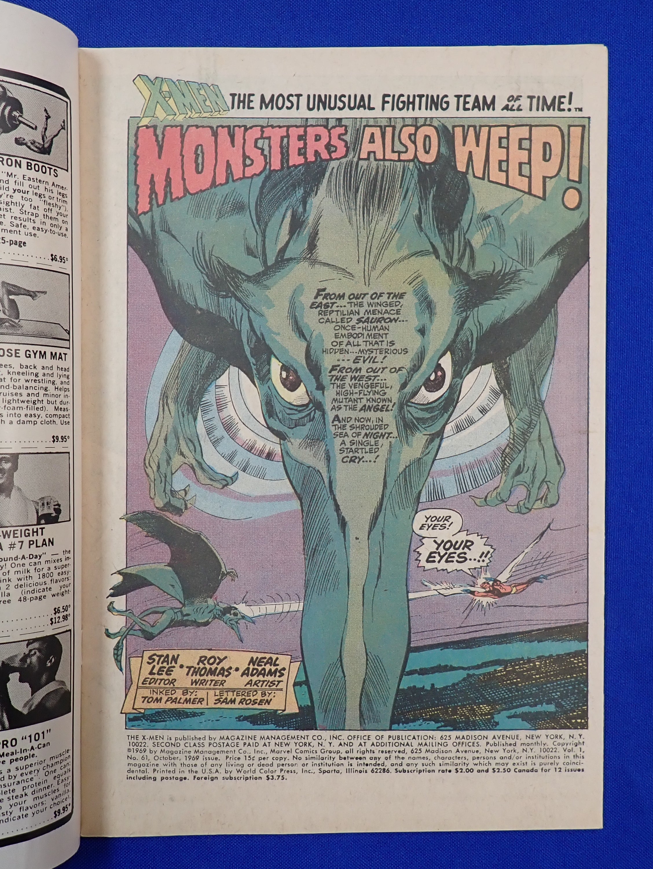 X-Men #61 (1969) - VF- (7.5)