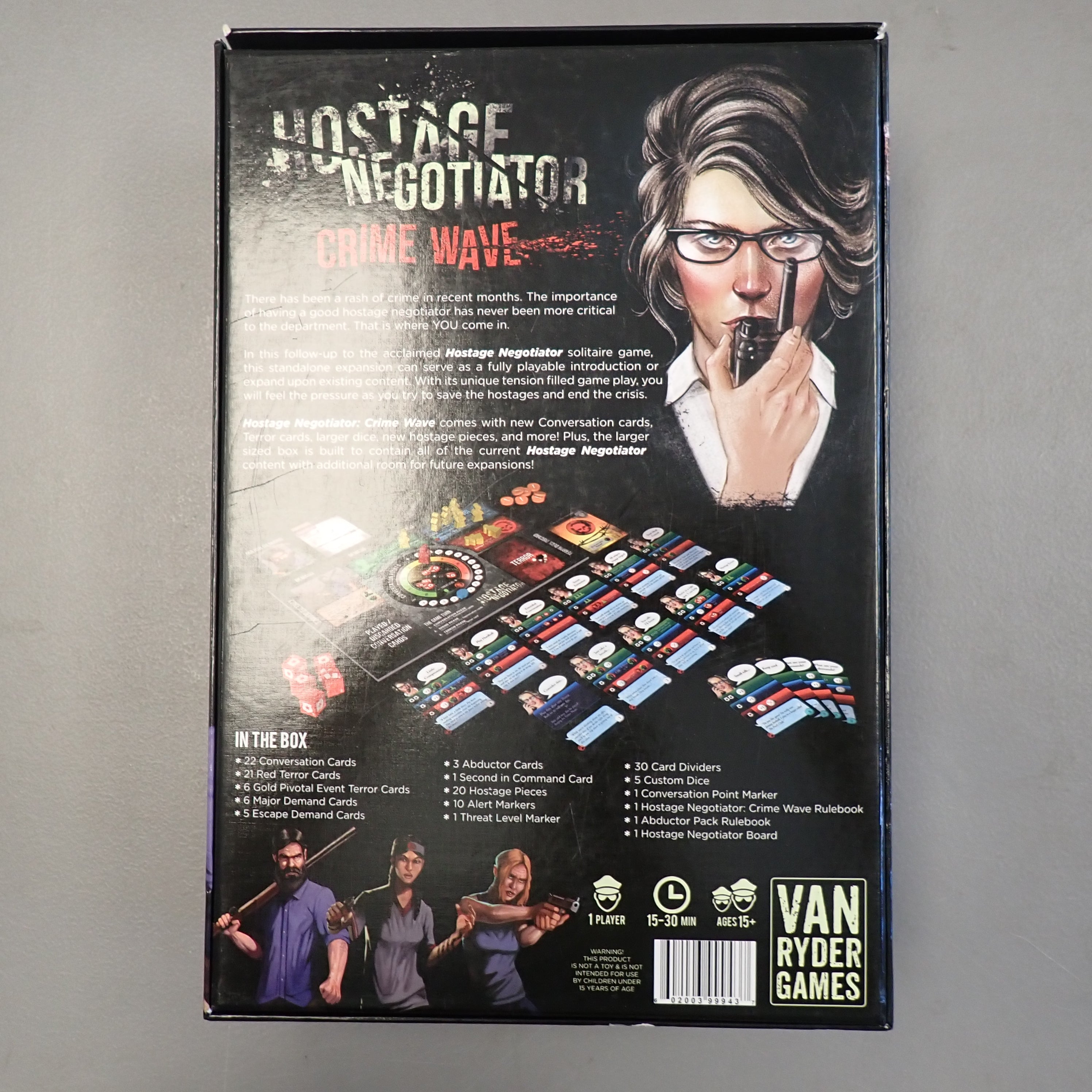 Hostage Negotiator: Crime Wave & Playmat (Used)