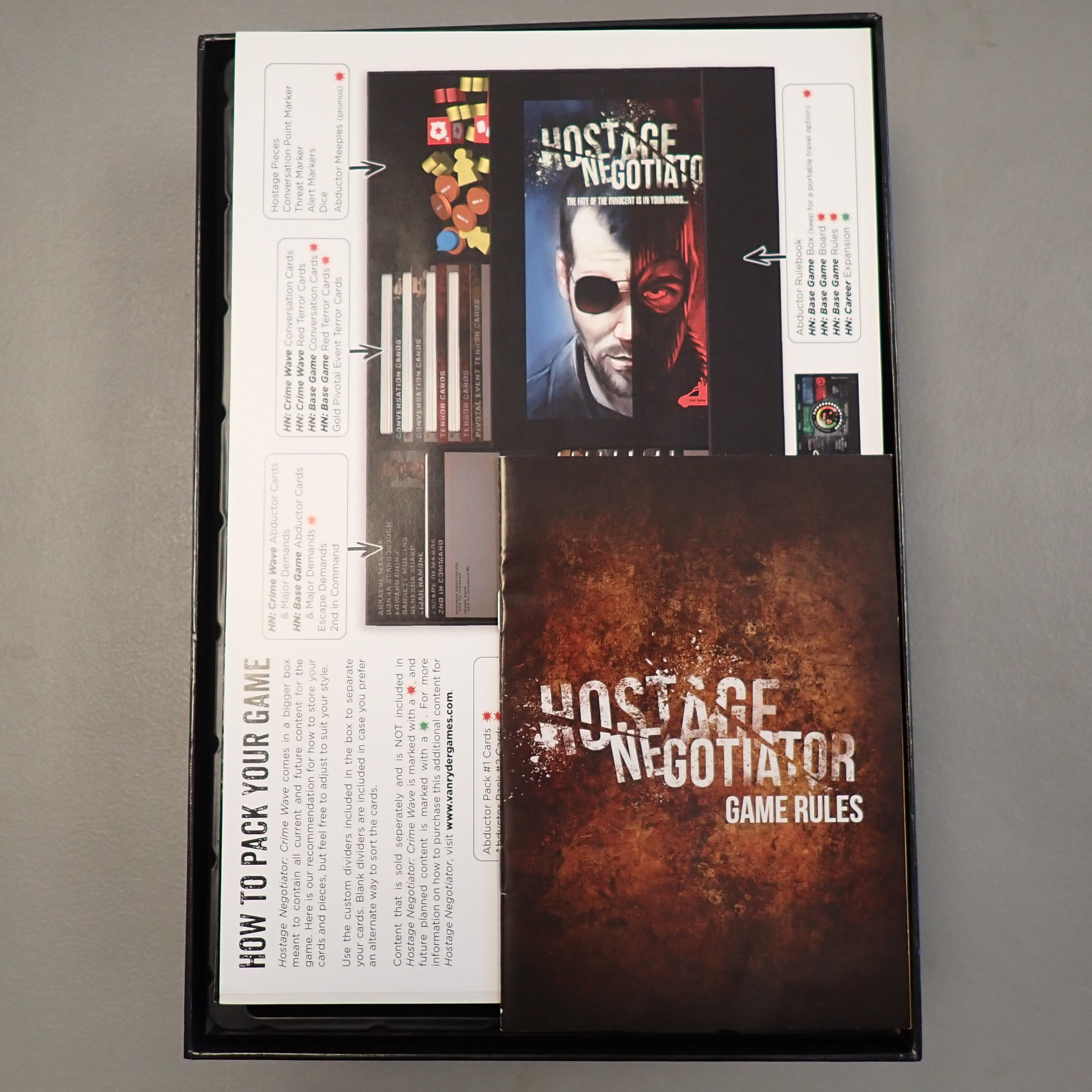 Hostage Negotiator: Crime Wave & Playmat (Used)