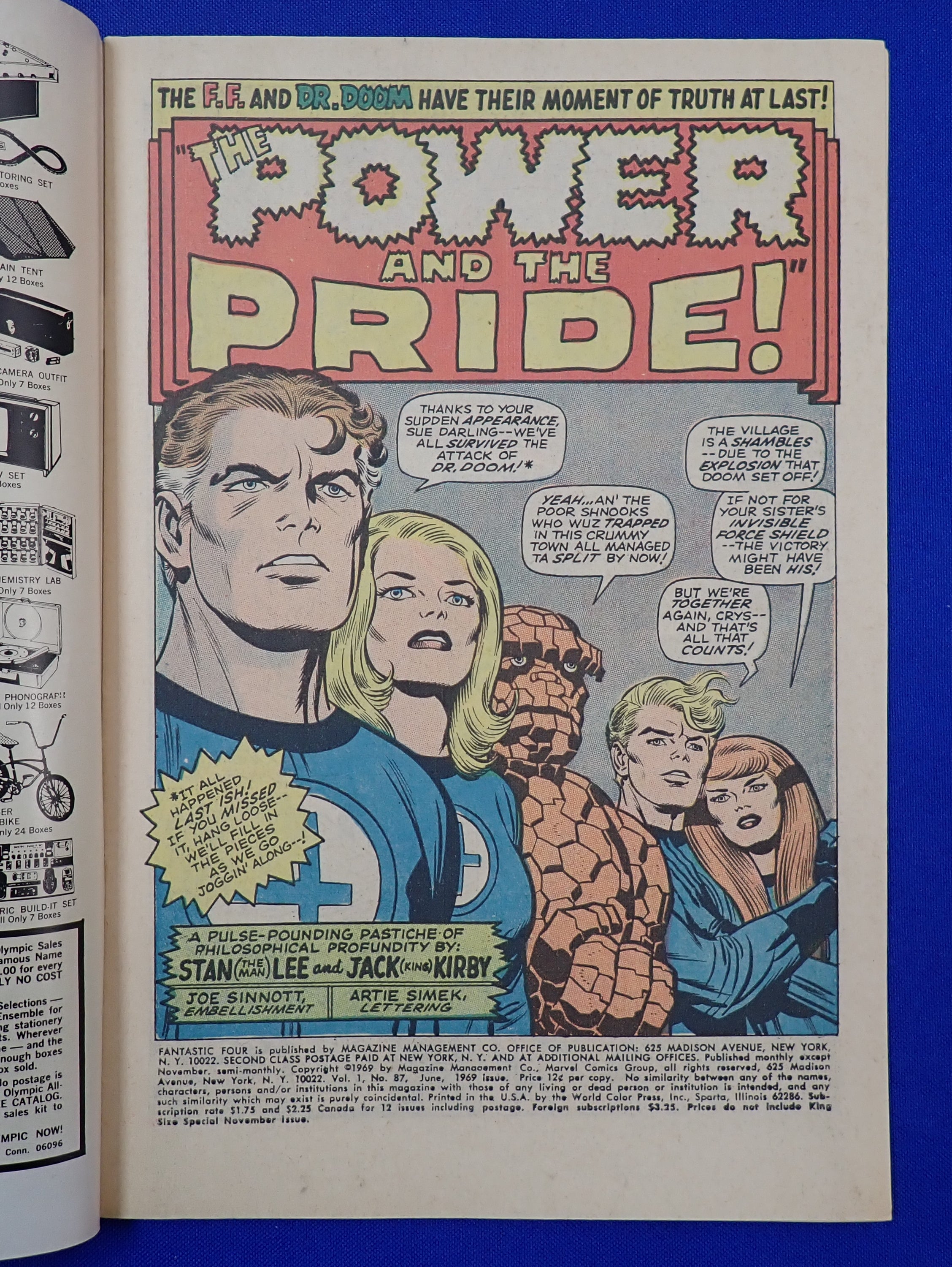 Fantastic Four #87 (1969) - VF- ( 7.5)