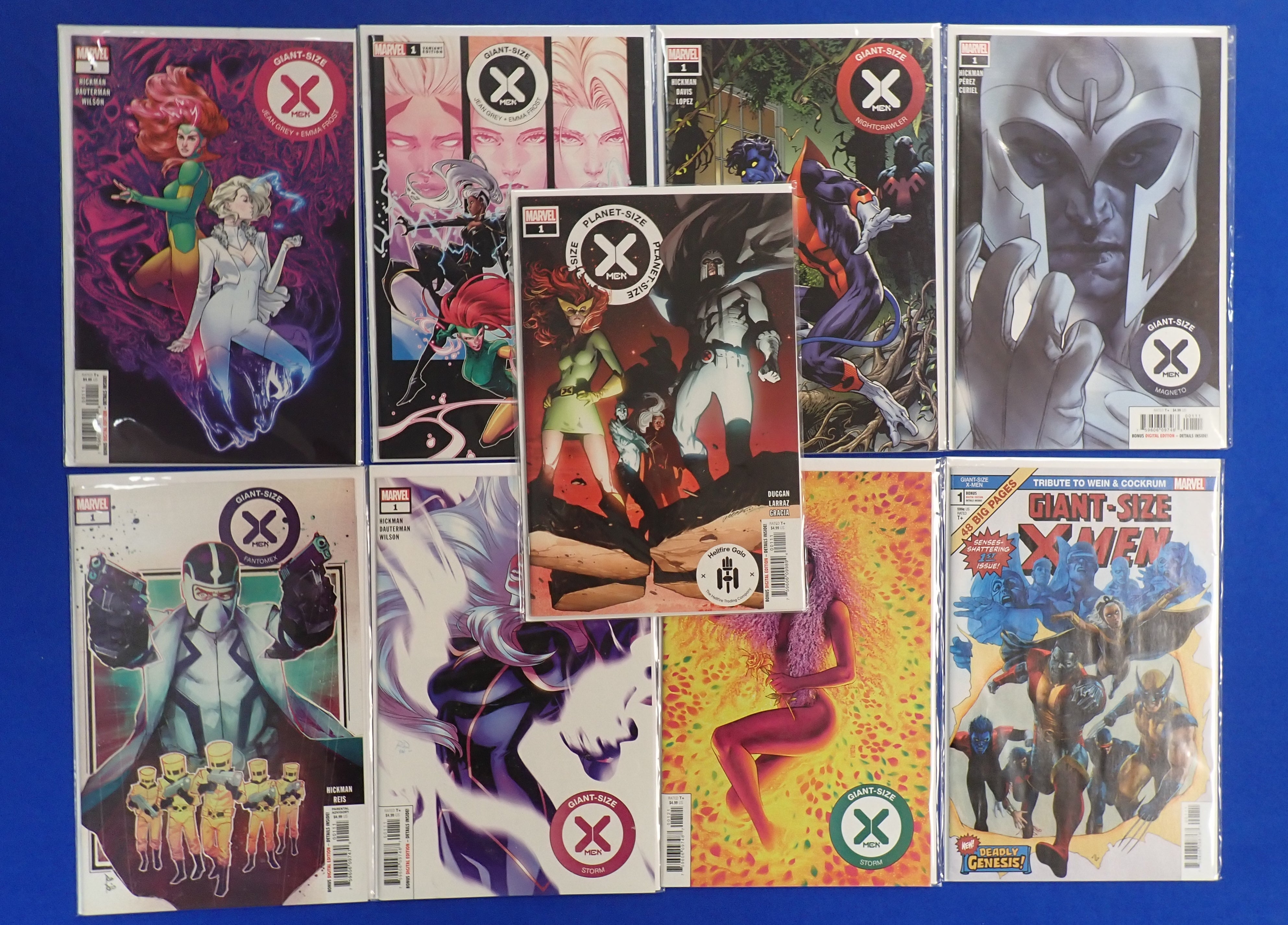 Giant Size X-Men + Planet Size X-Men (2020) Lot of 9 Comics