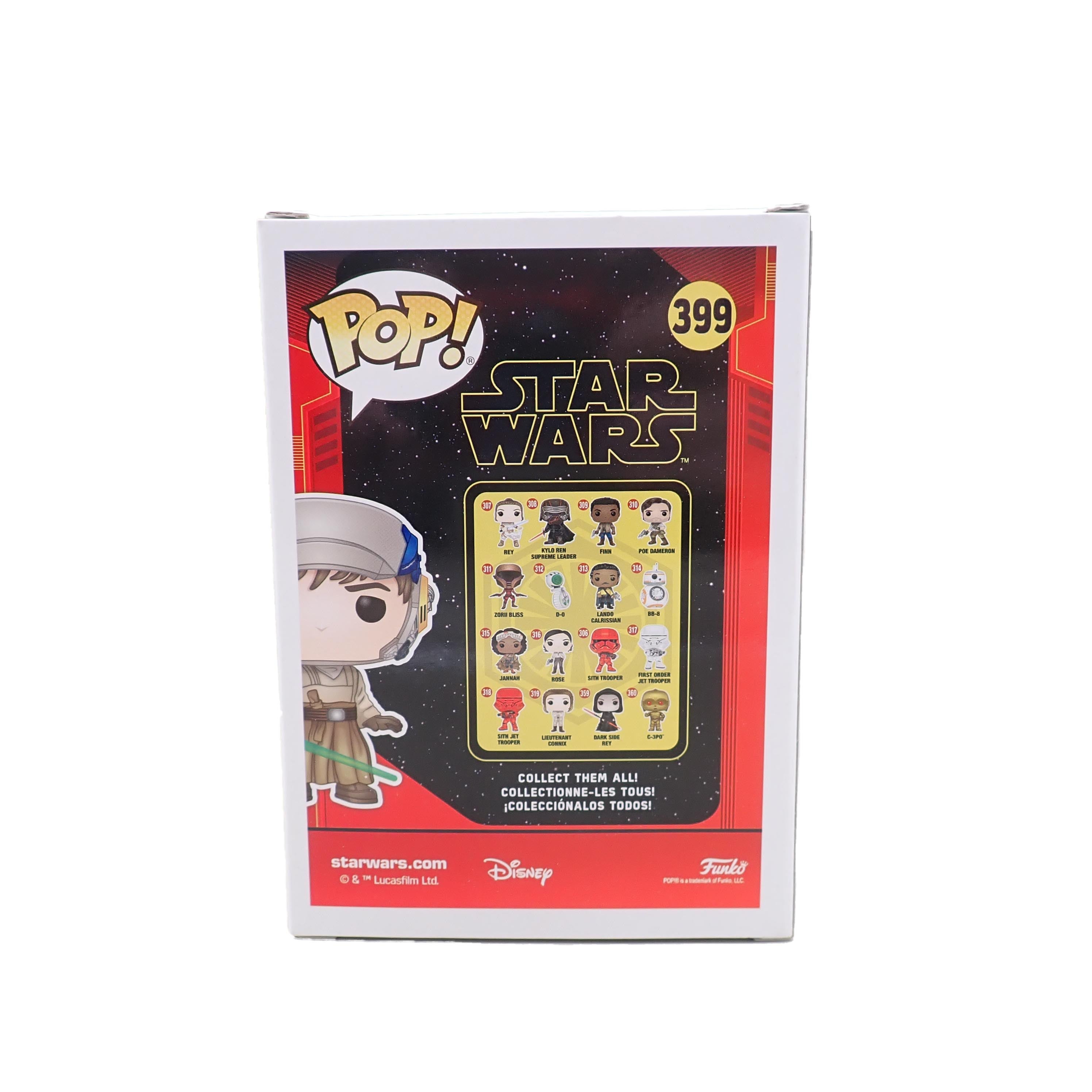 Luke Skywalker & Princess Leia (Jedi Training) 2-Pack - POP! #399 & #400