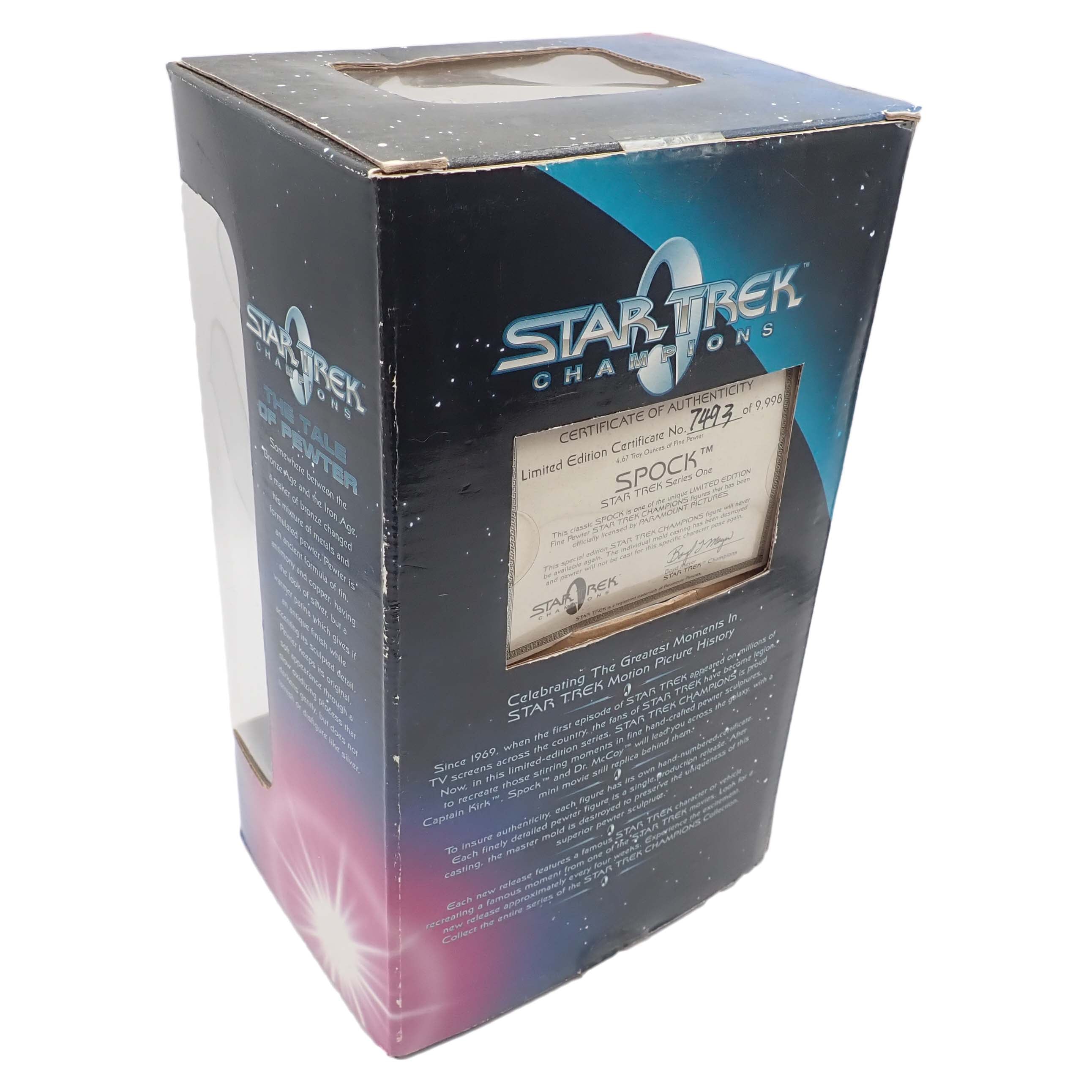 Spock- Star Trek: The Motion Picture - Pewter Figure (7493/9998) [Pre-Owned]