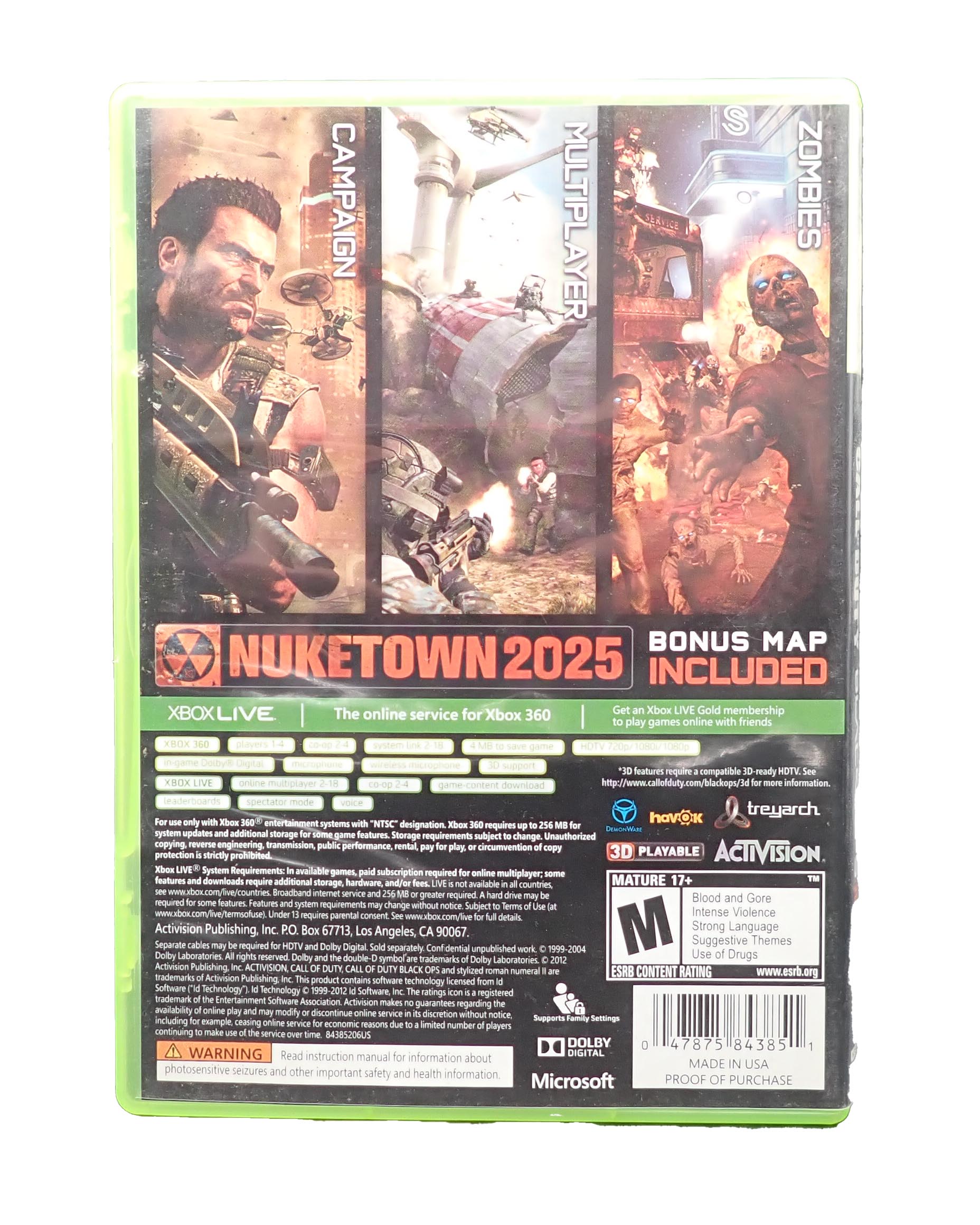 Call of Duty Black Ops 2 - Xbox 360