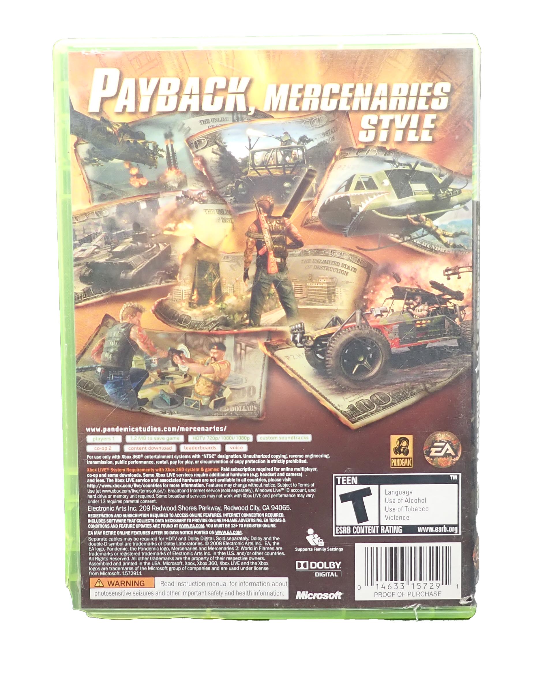 Mercenaries 2 World In Flames - Xbox 360