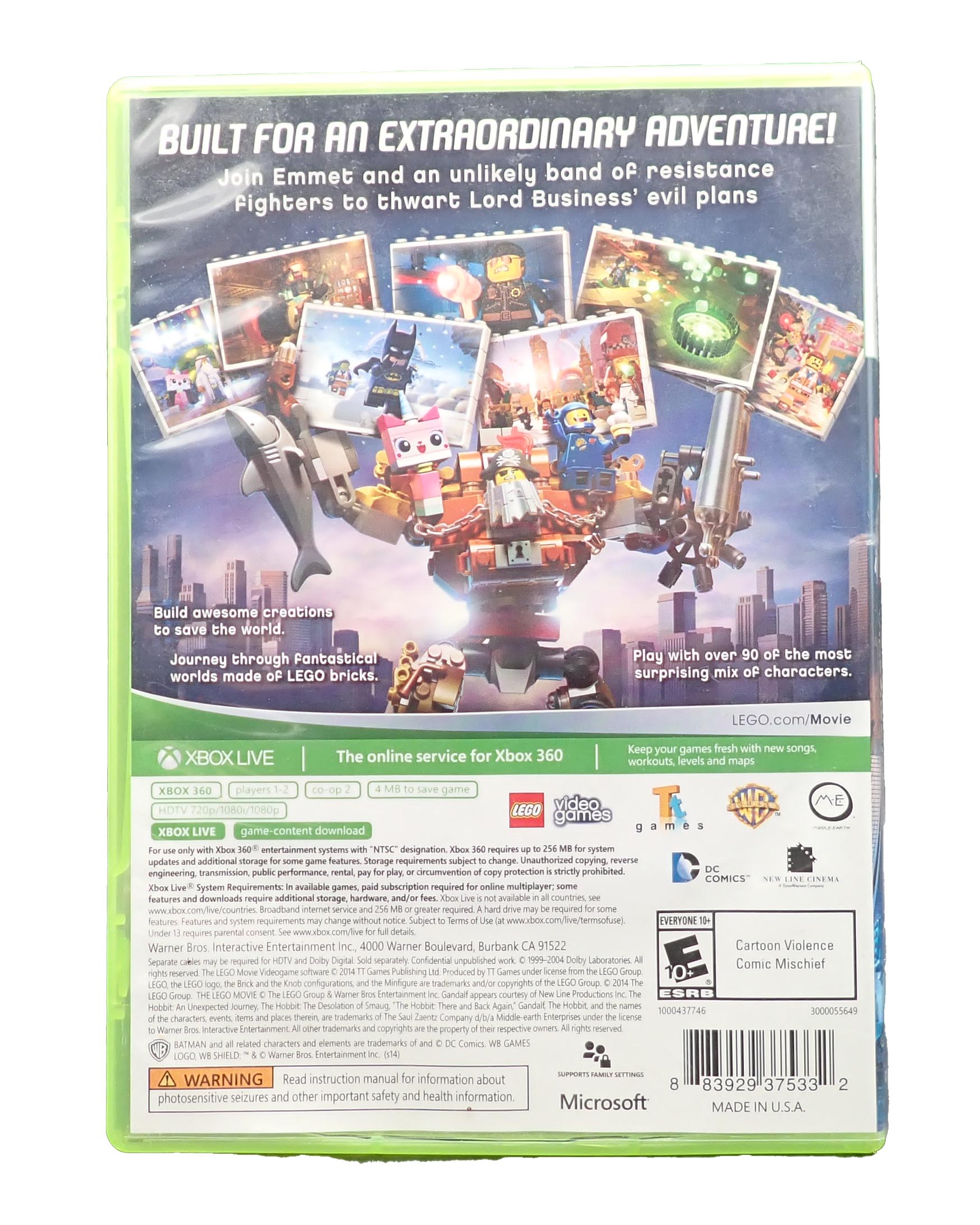Lego The Lego Movie Video Game - Xbox 360