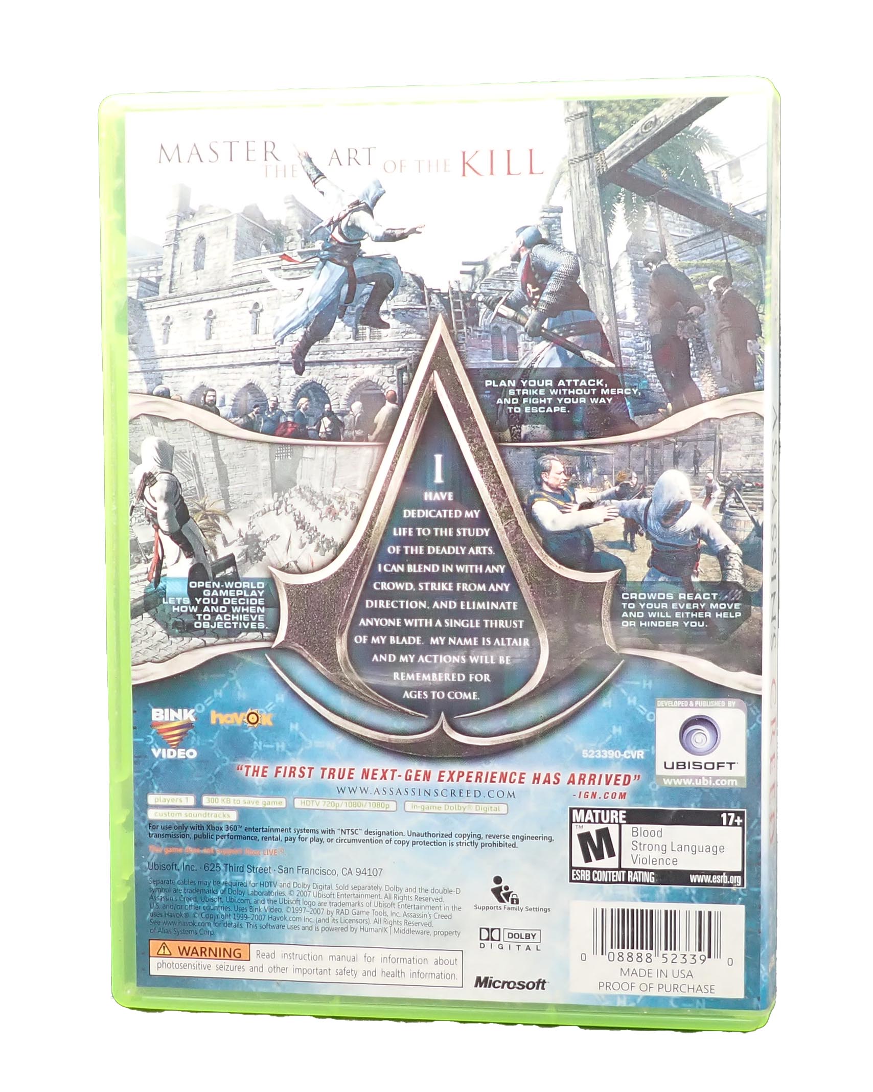 Assassin's Creed - Xbox 360