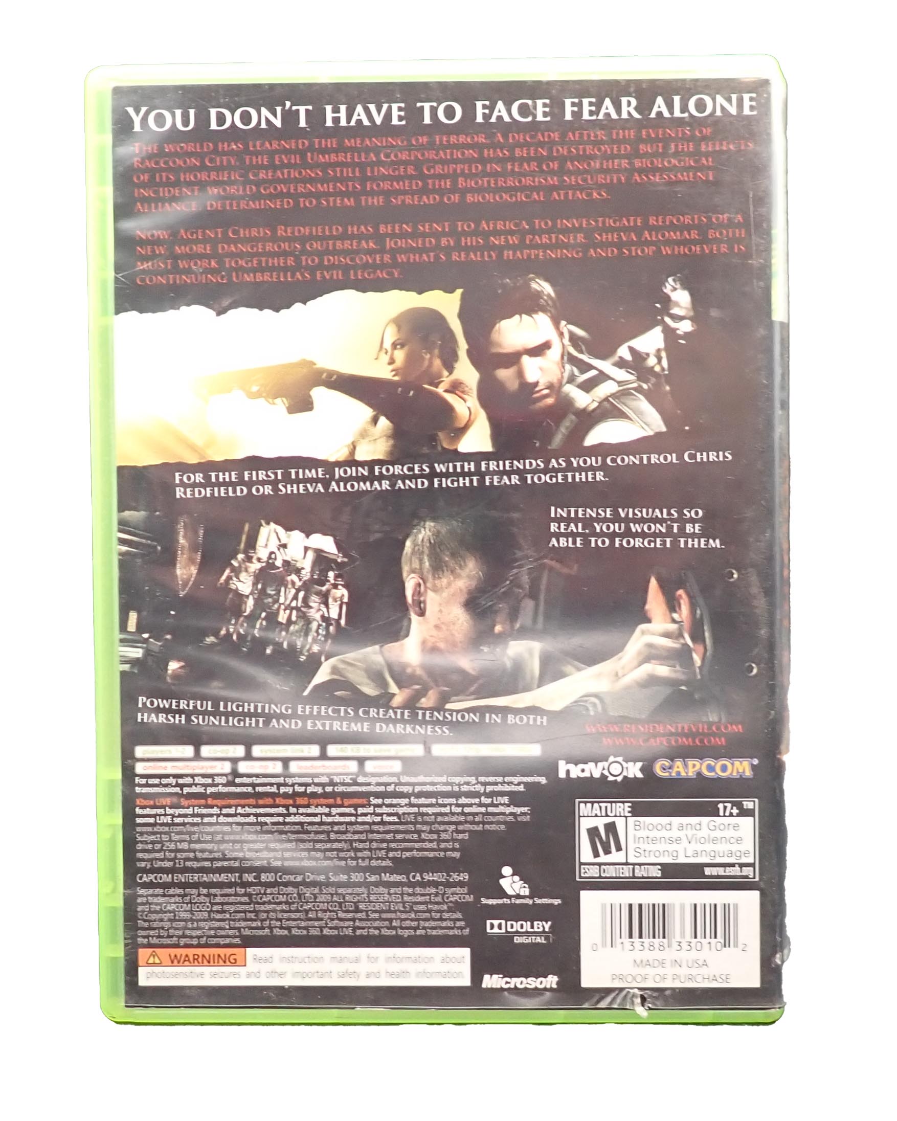 Resident Evil 5 - X360