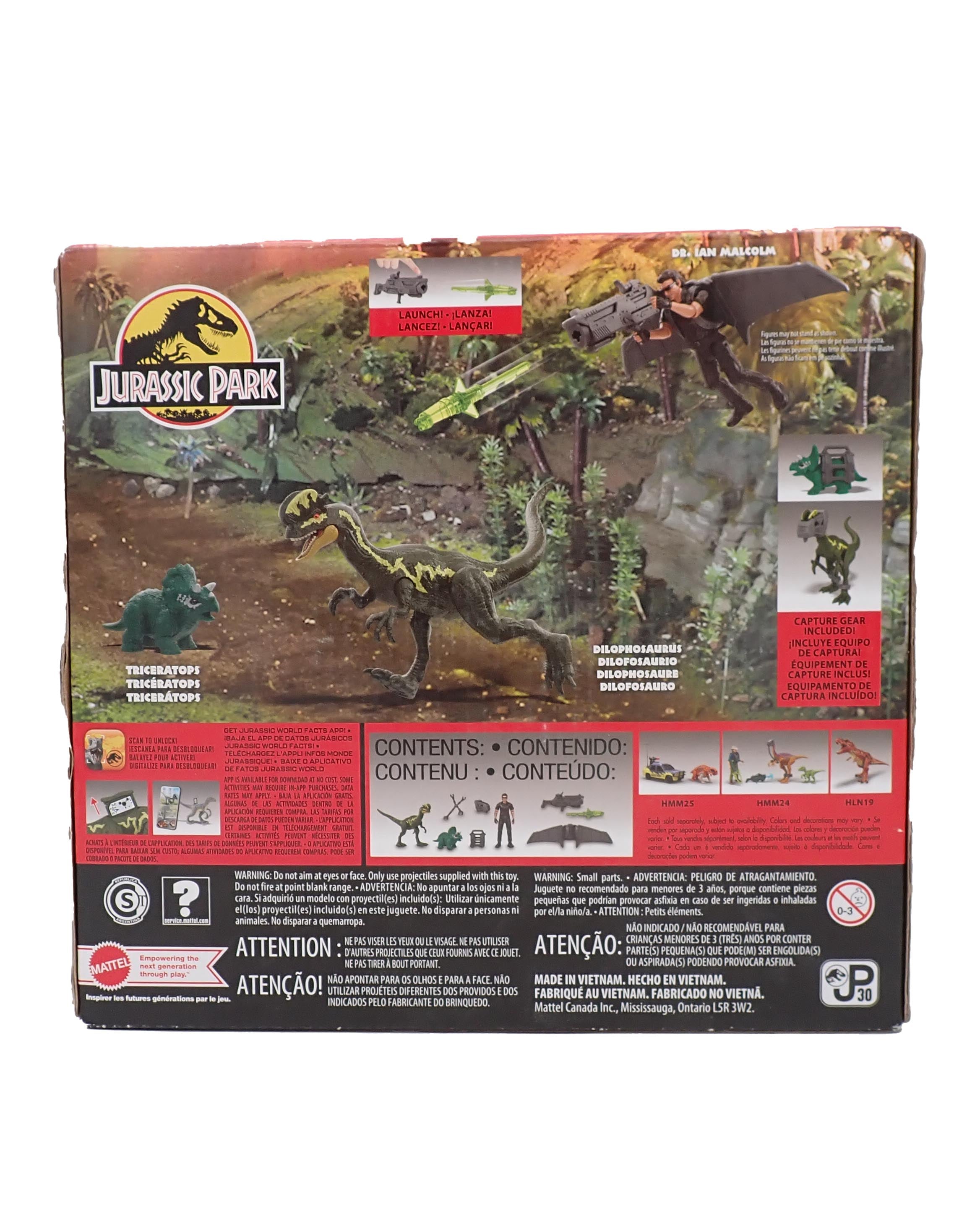 Jurassic Park Dr. Ian Malcolm Glider Escape Pack