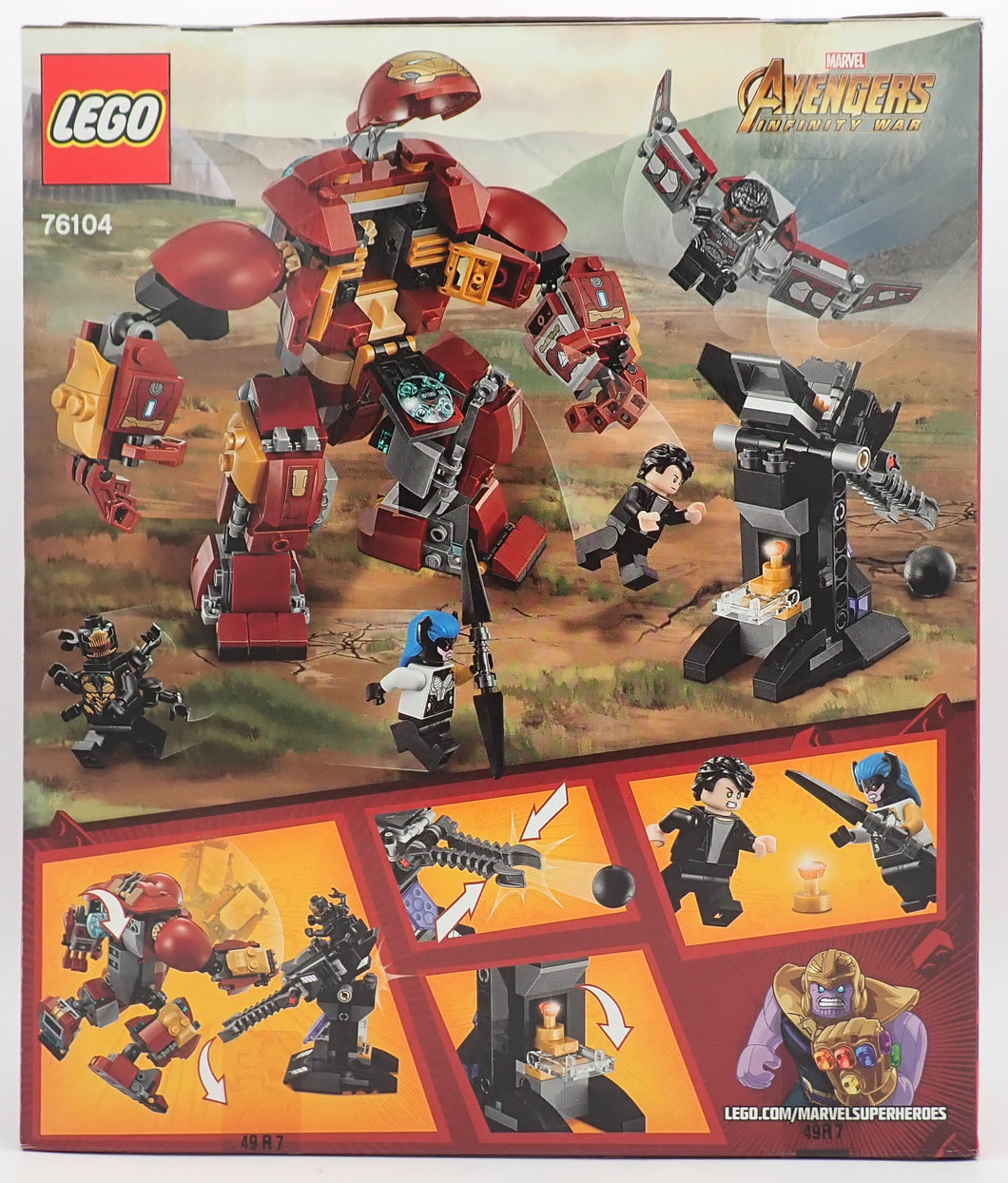 LEGO: The Hulkbuster Smash-Up (76104)