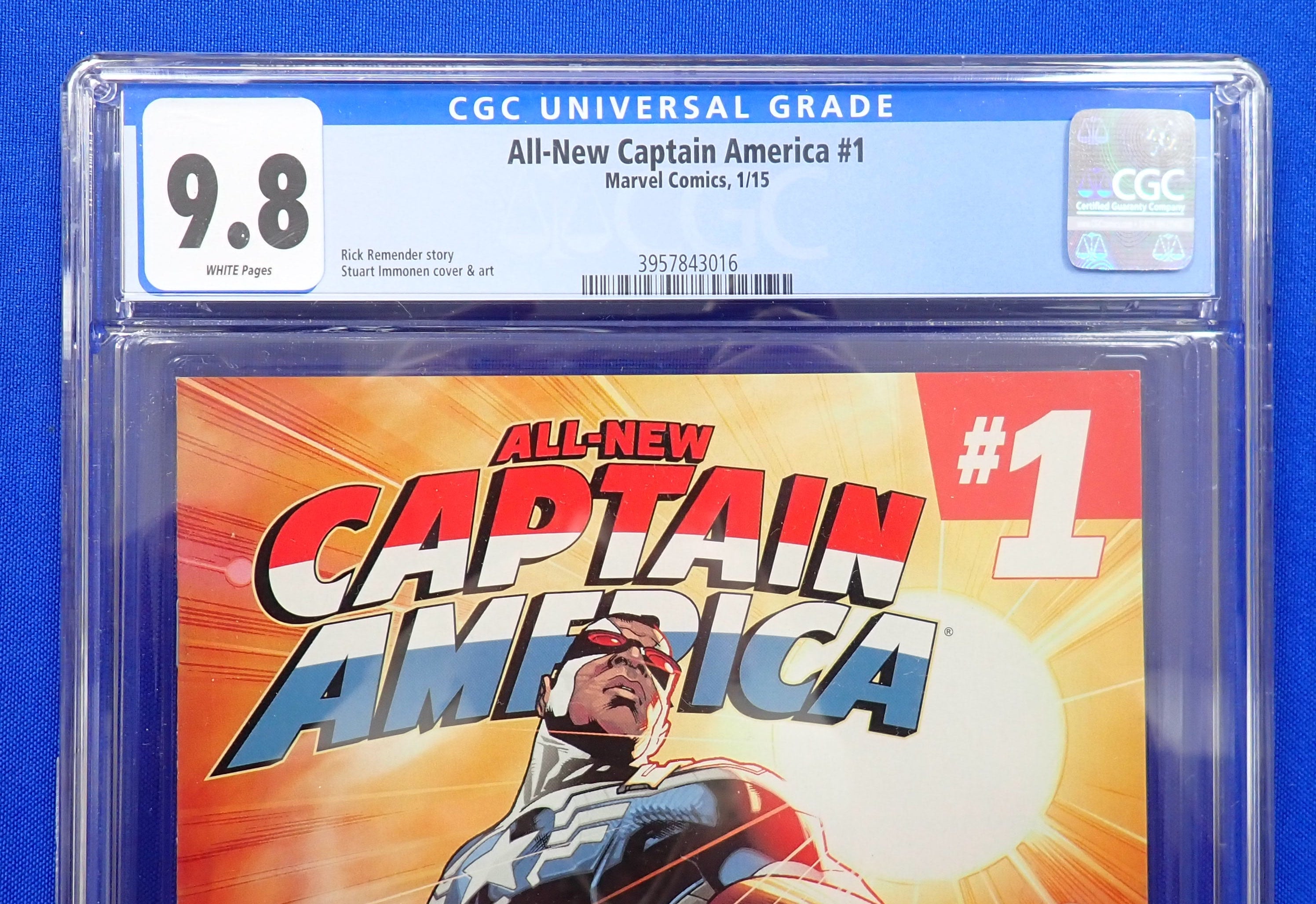 All-New Captain America #1 (2015) - CGC 9.8
