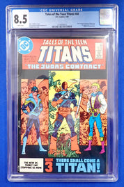 Tales of the Teen Titans #44 (1984) - CGC 8.5 - 1st Nightwing