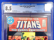Tales of the Teen Titans #44 (1984) - CGC 8.5 - 1st Nightwing