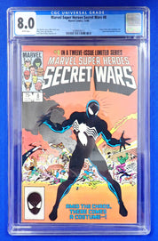 Marvel Super Heroes Secret Wars #8 (1984) - CGC 8.0 - Symbiote Origin