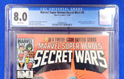 Marvel Super Heroes Secret Wars #8 (1984) - CGC 8.0 - Symbiote Origin