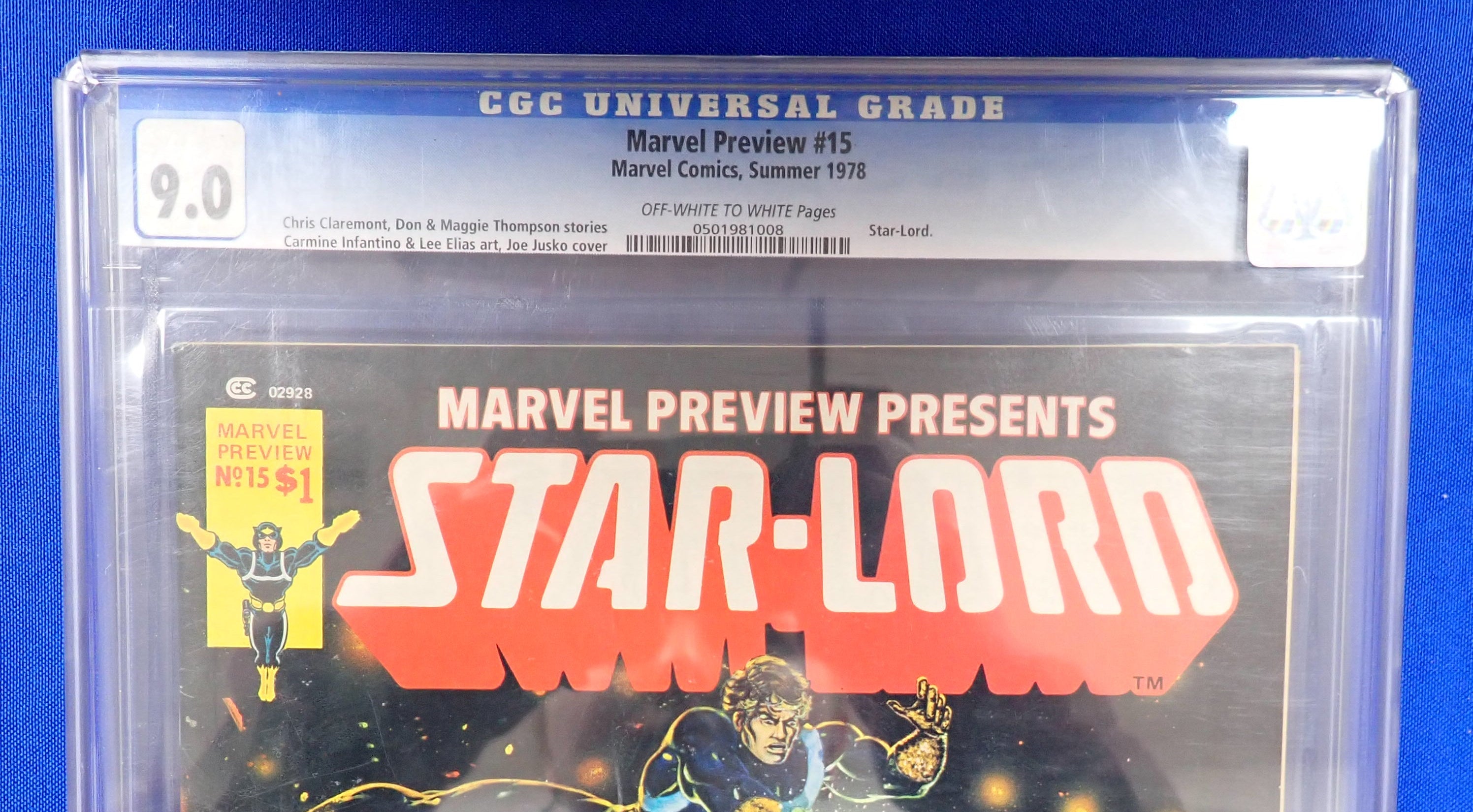 Marvel Preview #15 (1978) - CGC 9.0 - Star-Lord