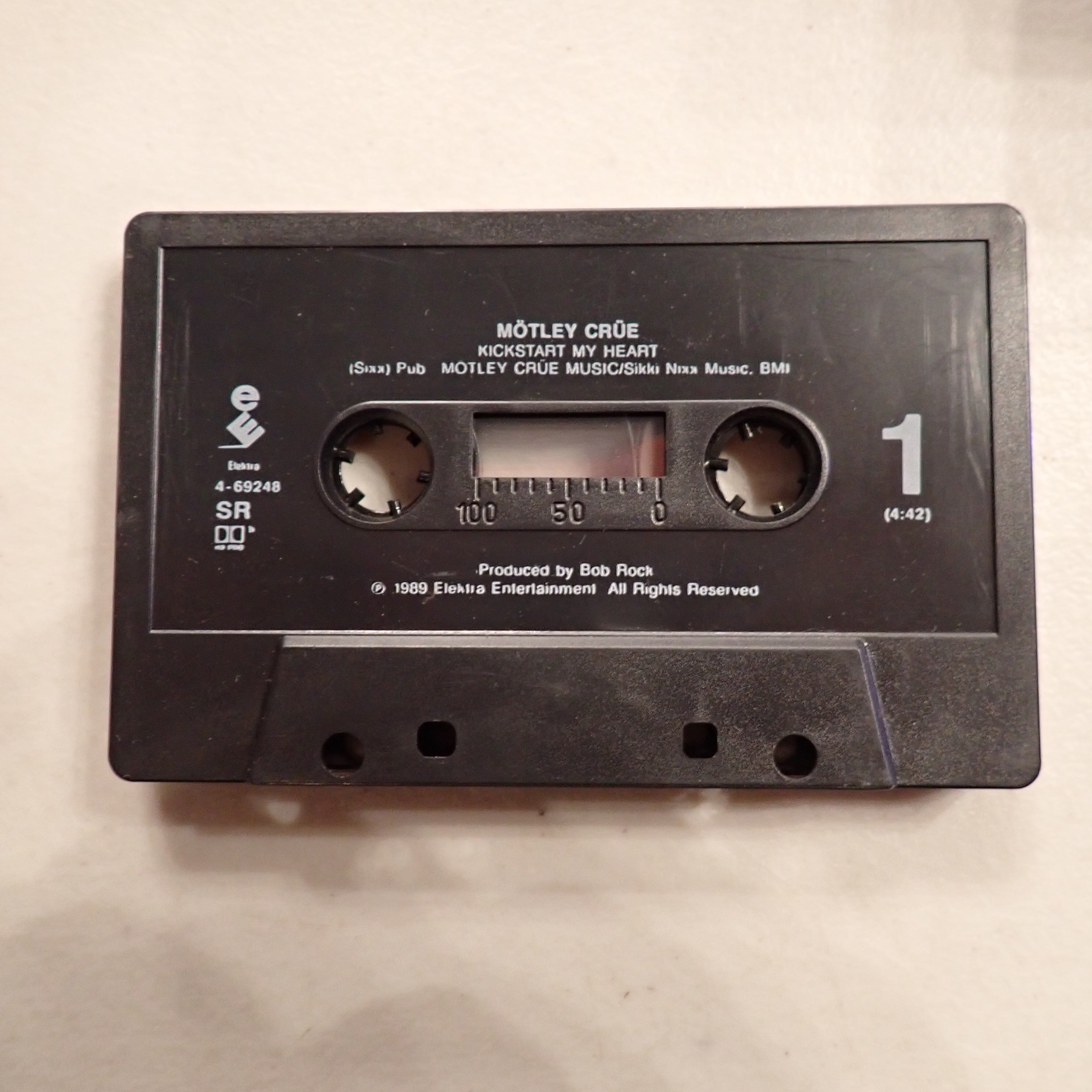 Motley Crue - Kickstart My Heart - Cassette Tape
