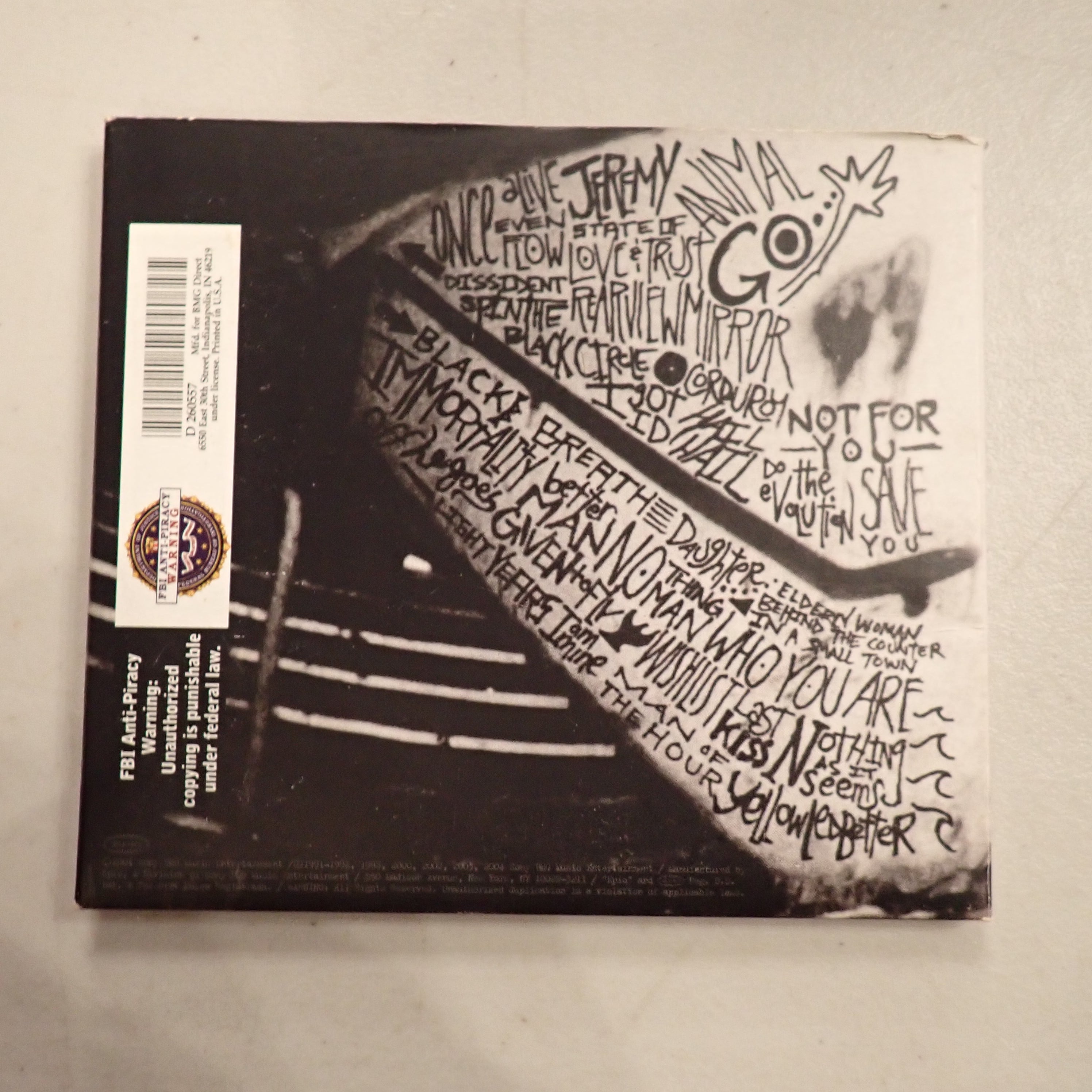 Pearl Jam - Rearviewmirror - CD