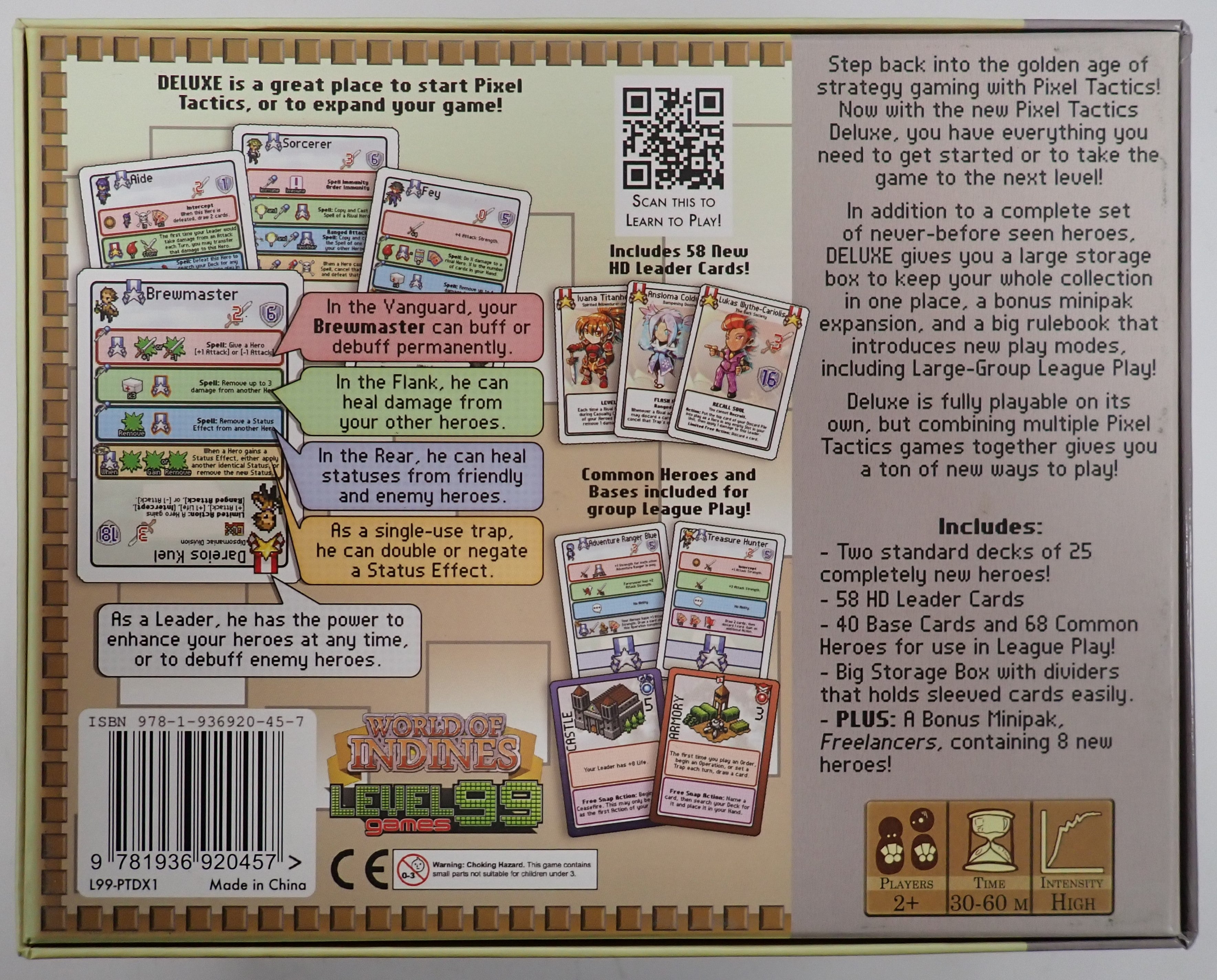 Pixel Tactics Deluxe w/ Mat (USED)