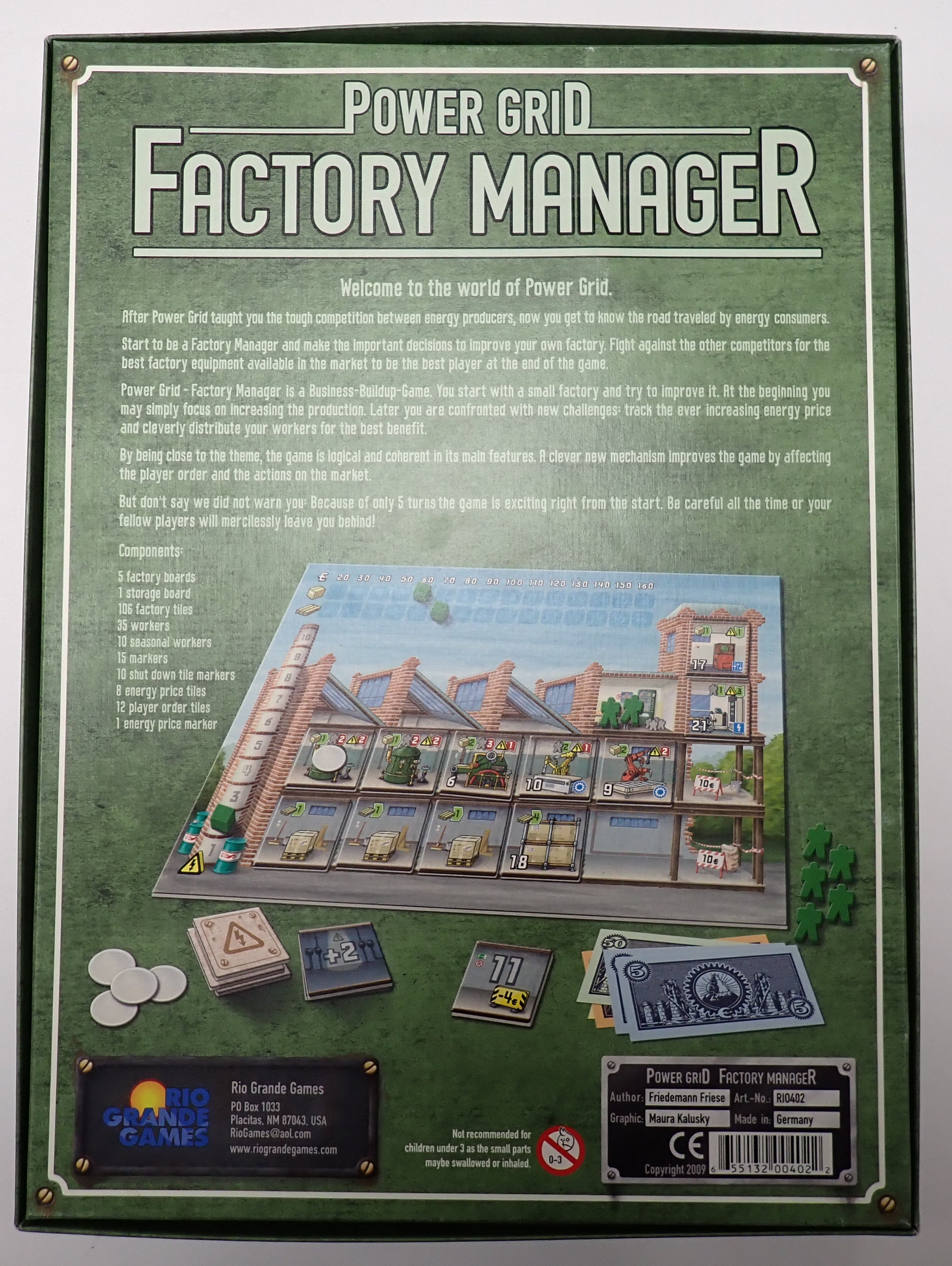 Power Grid: Factory Manager (USED)