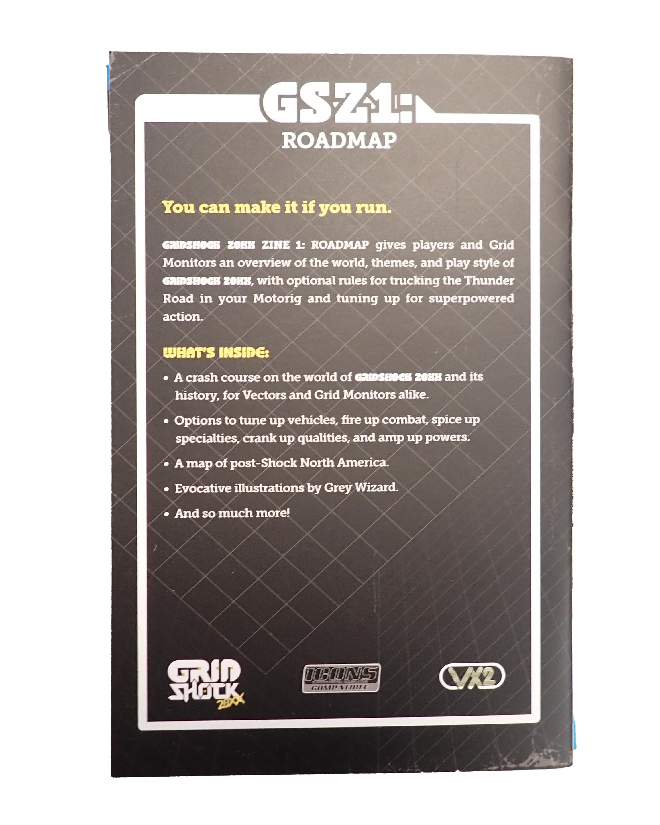 Grid Shock 20XX Zine 1-4 Bundle [Pre-Owned RPG]