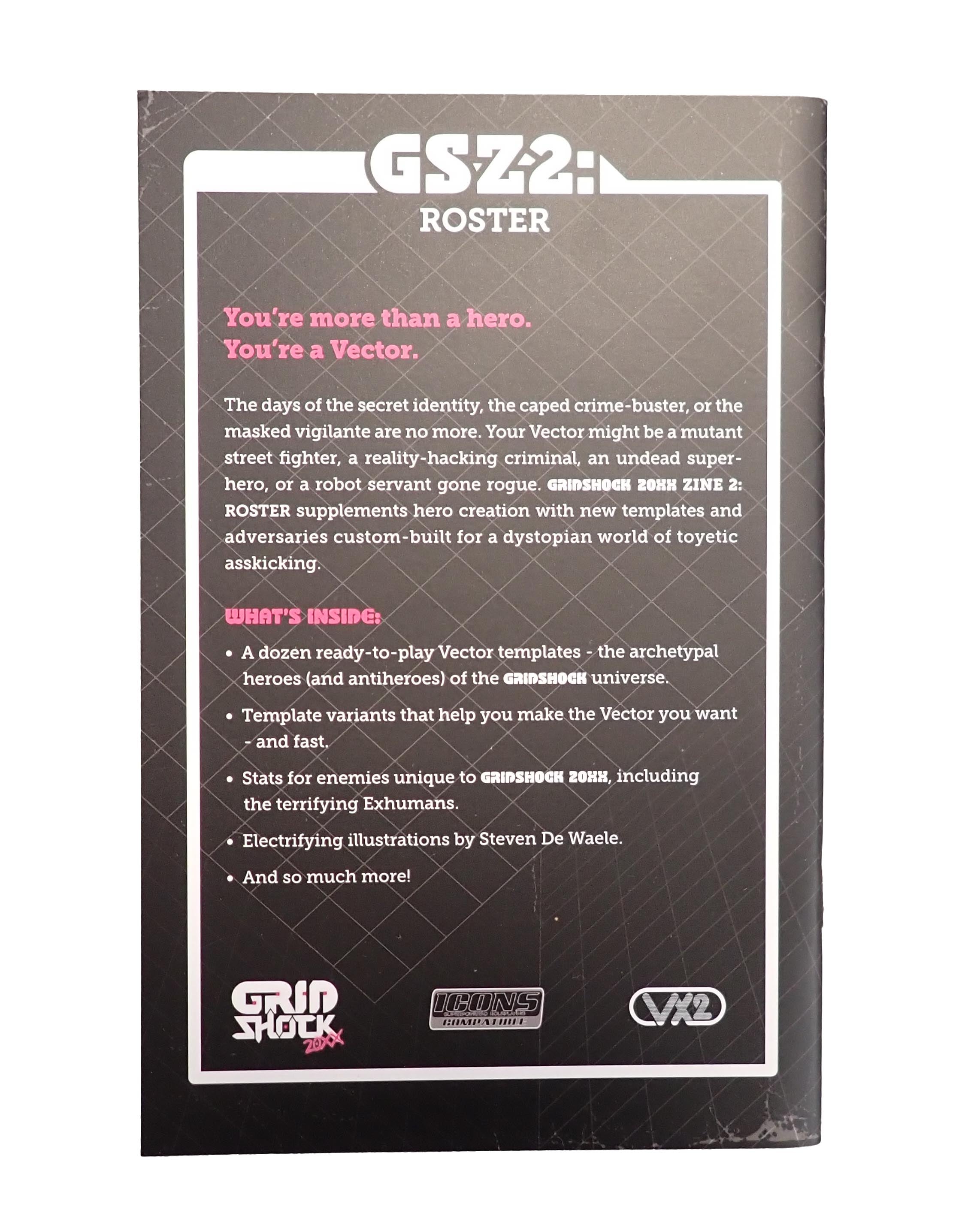 Grid Shock 20XX Zine 1-4 Bundle [Pre-Owned RPG]
