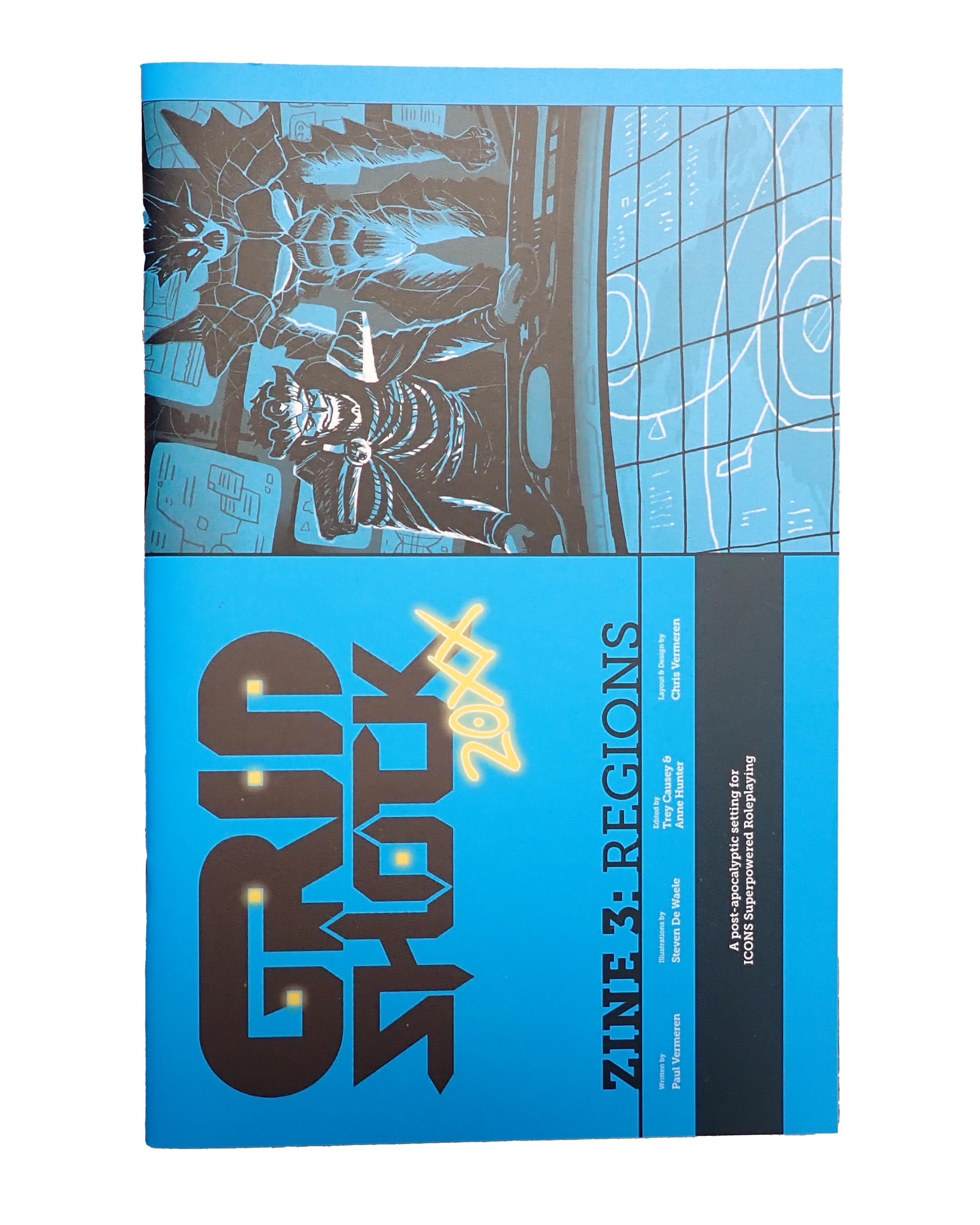 Grid Shock 20XX Zine 1-4 Bundle [Pre-Owned RPG]