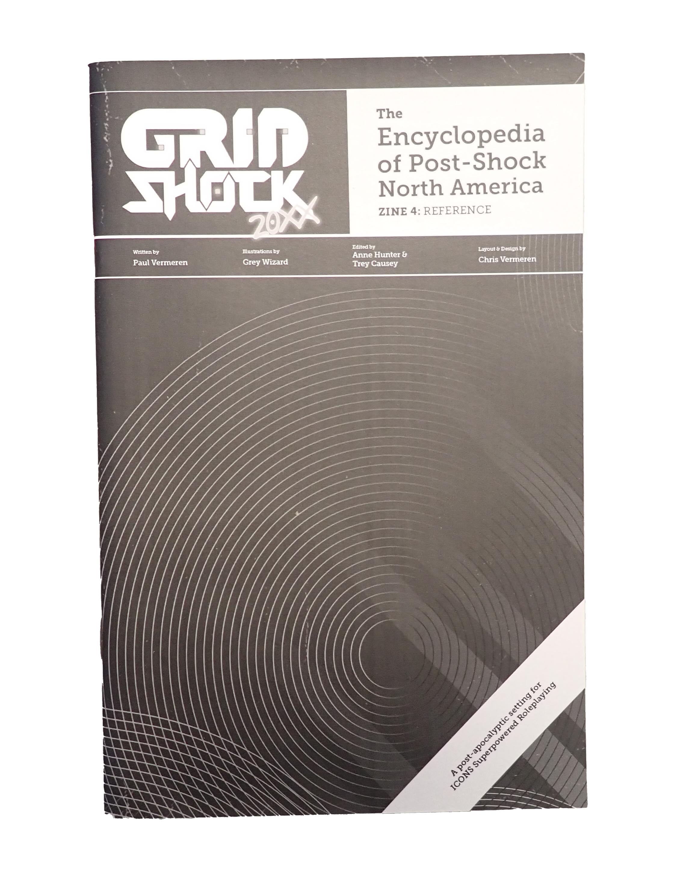 Grid Shock 20XX Zine 1-4 Bundle [Pre-Owned RPG]