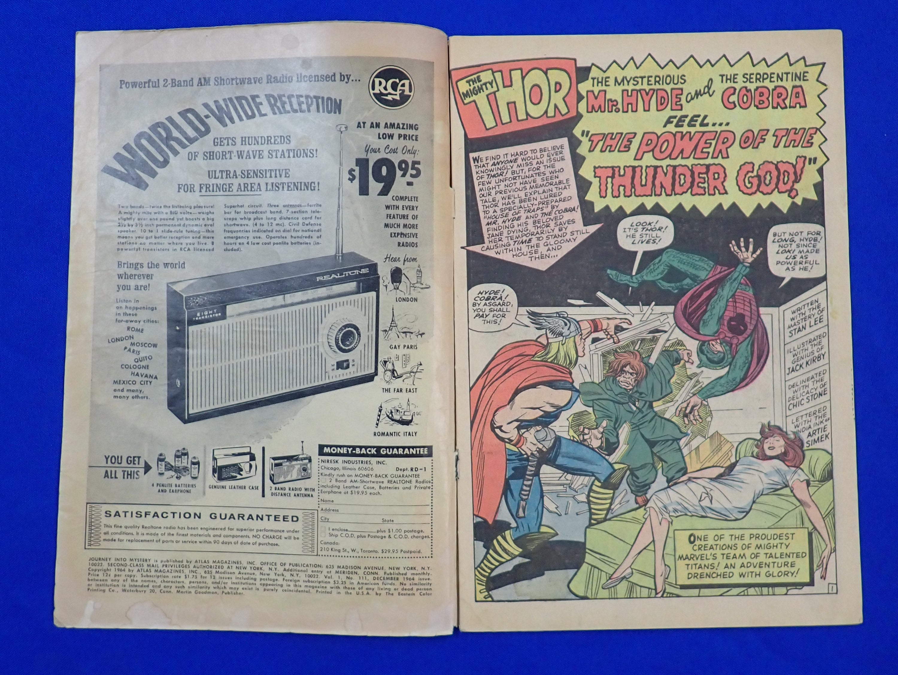 Journey Into Mystery #111 (1964) - GD+ (2.5)