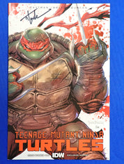 TMNT #1 (2024) Tyler Kirkham Exclusive Signed w/ COA - NM