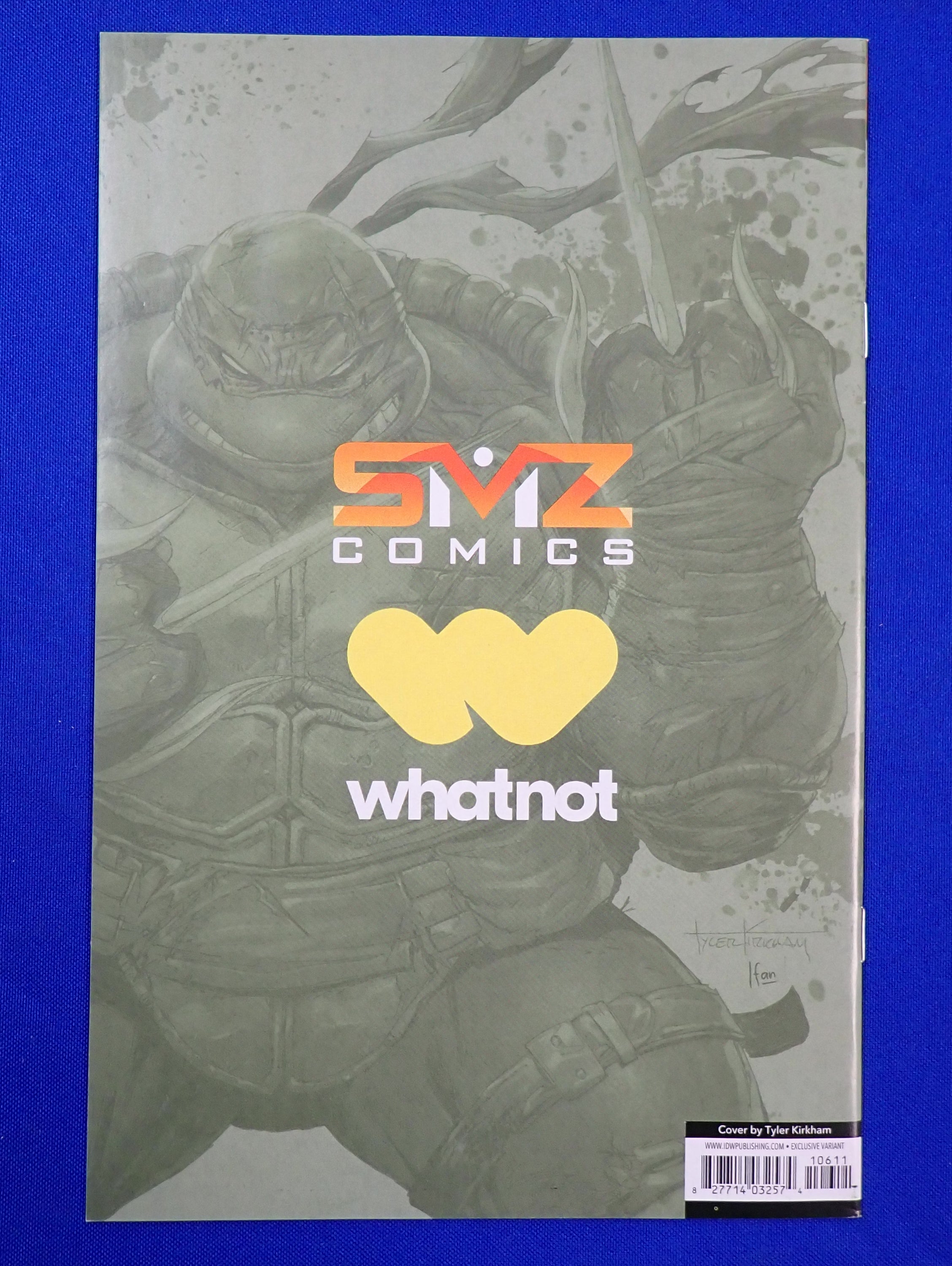 TMNT #1 (2024) Tyler Kirkham Exclusive Signed w/ COA - NM