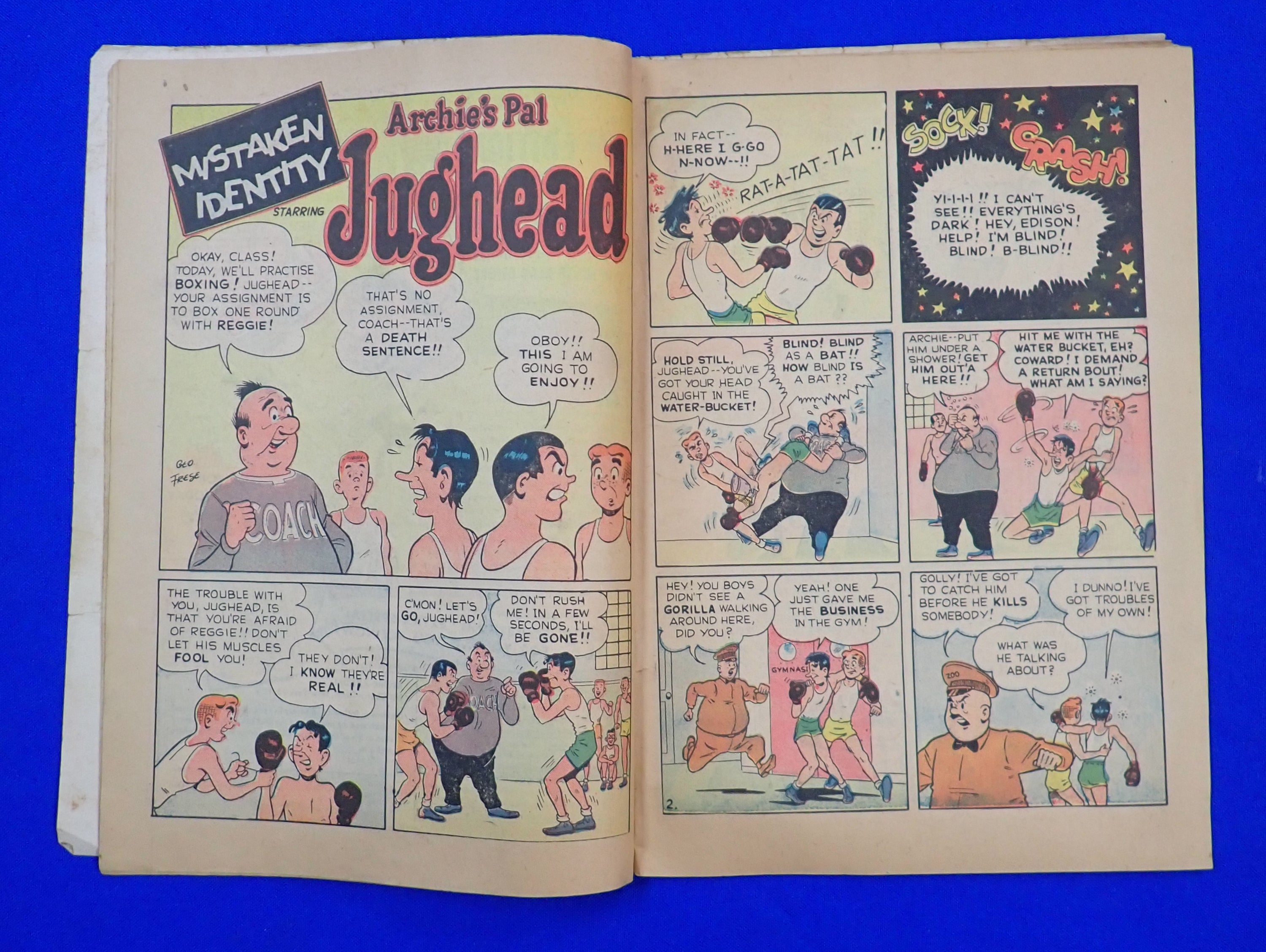 Archie's Pal Jughead #2 (1950) - GD+ (2.5)