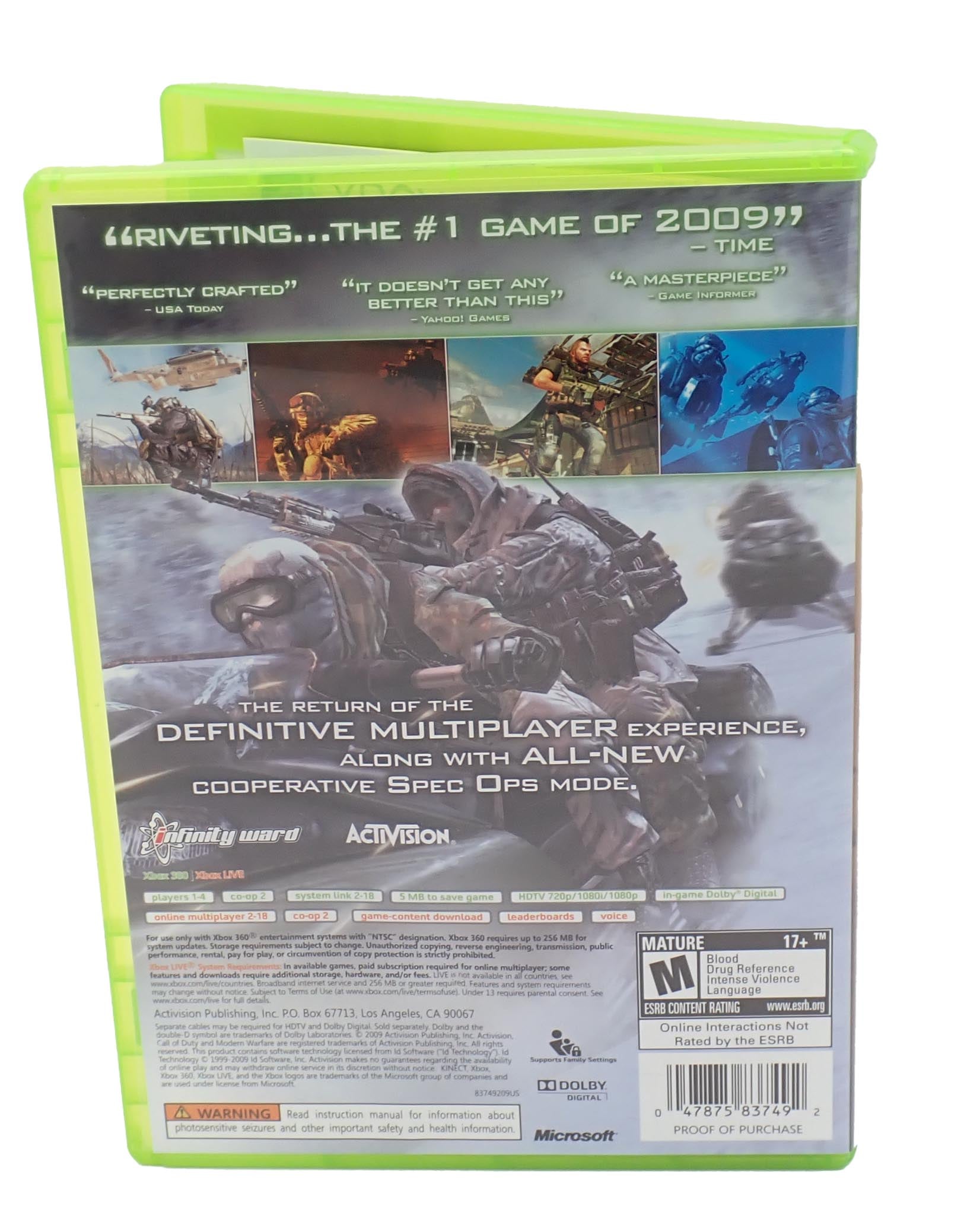 Call of Duty: Modern Warfare 2 - Xbox 360