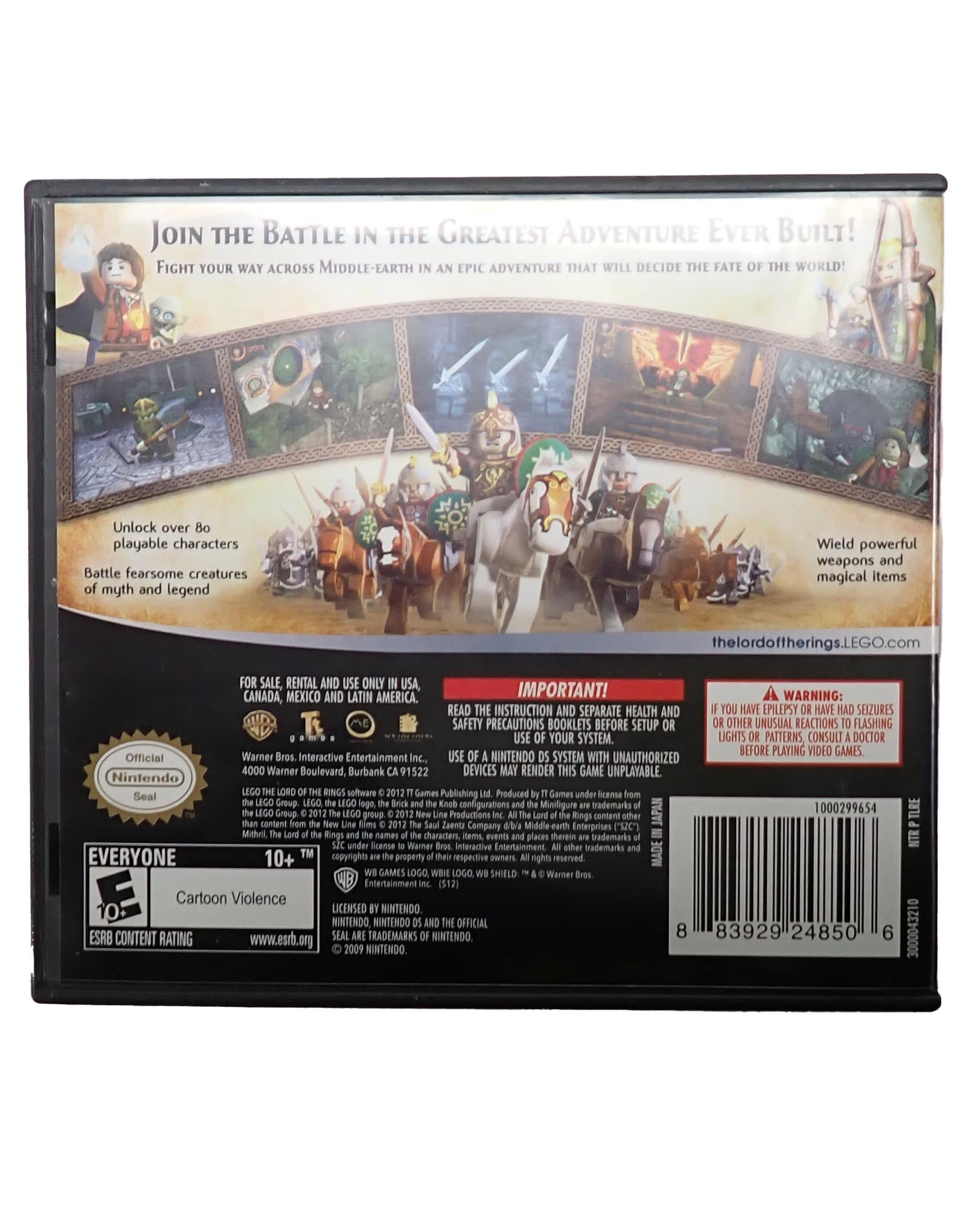 Lego The Lord of the RIngs - DS