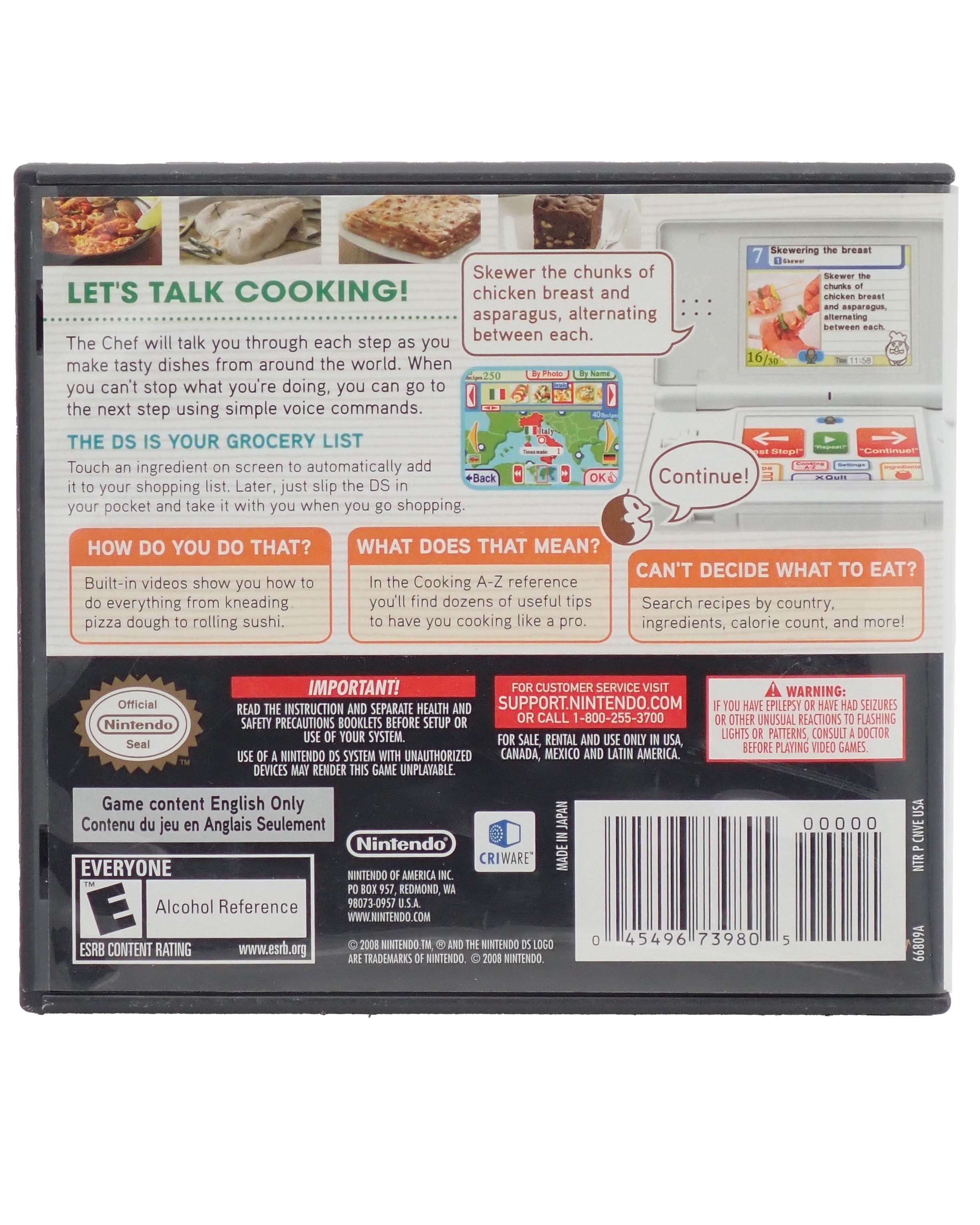 Personal Trainer Cooking - DS