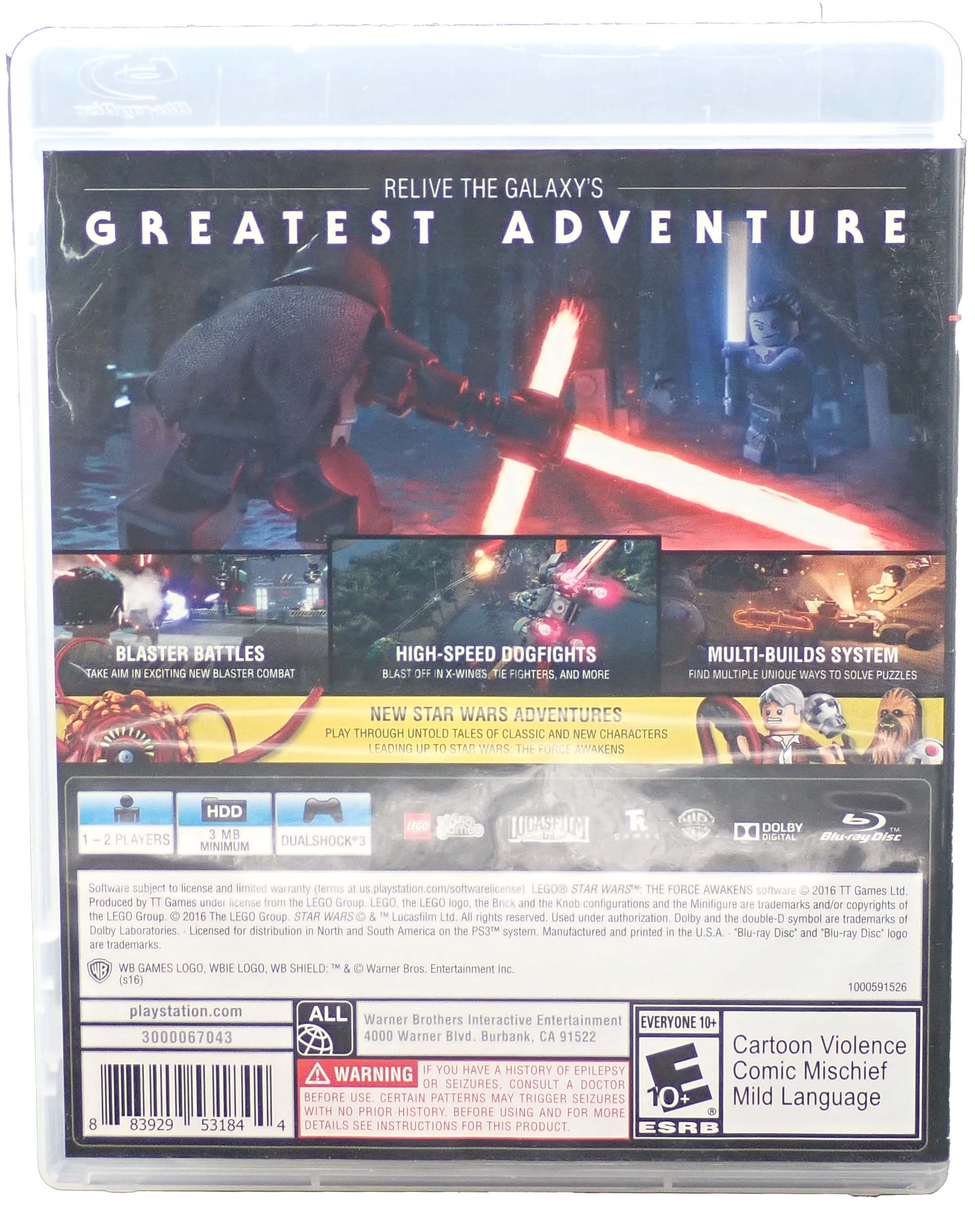 LEGO Star Wars The Force Awakens - PS3