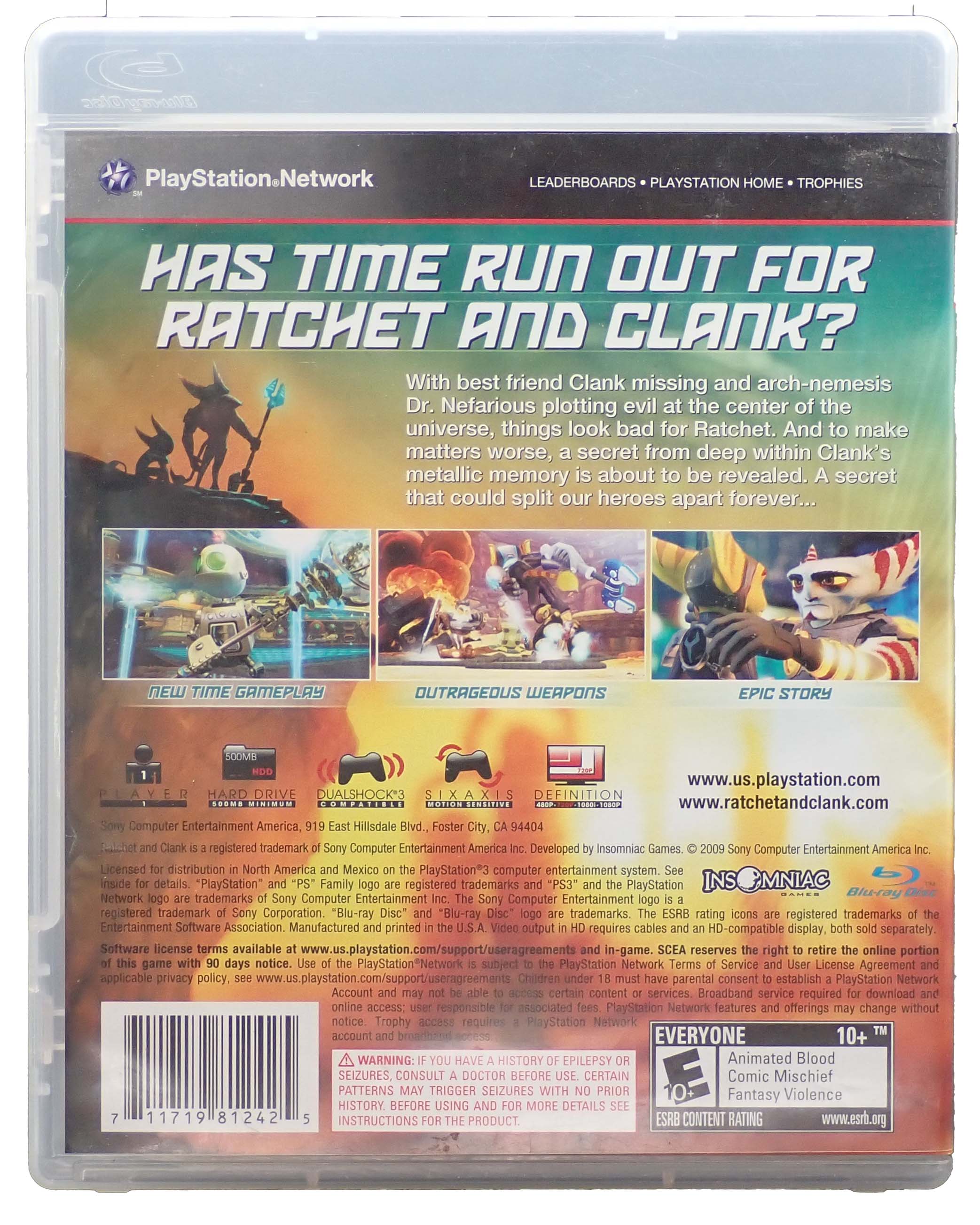 Ratchet & Clank Future A Crack in Time - PS3