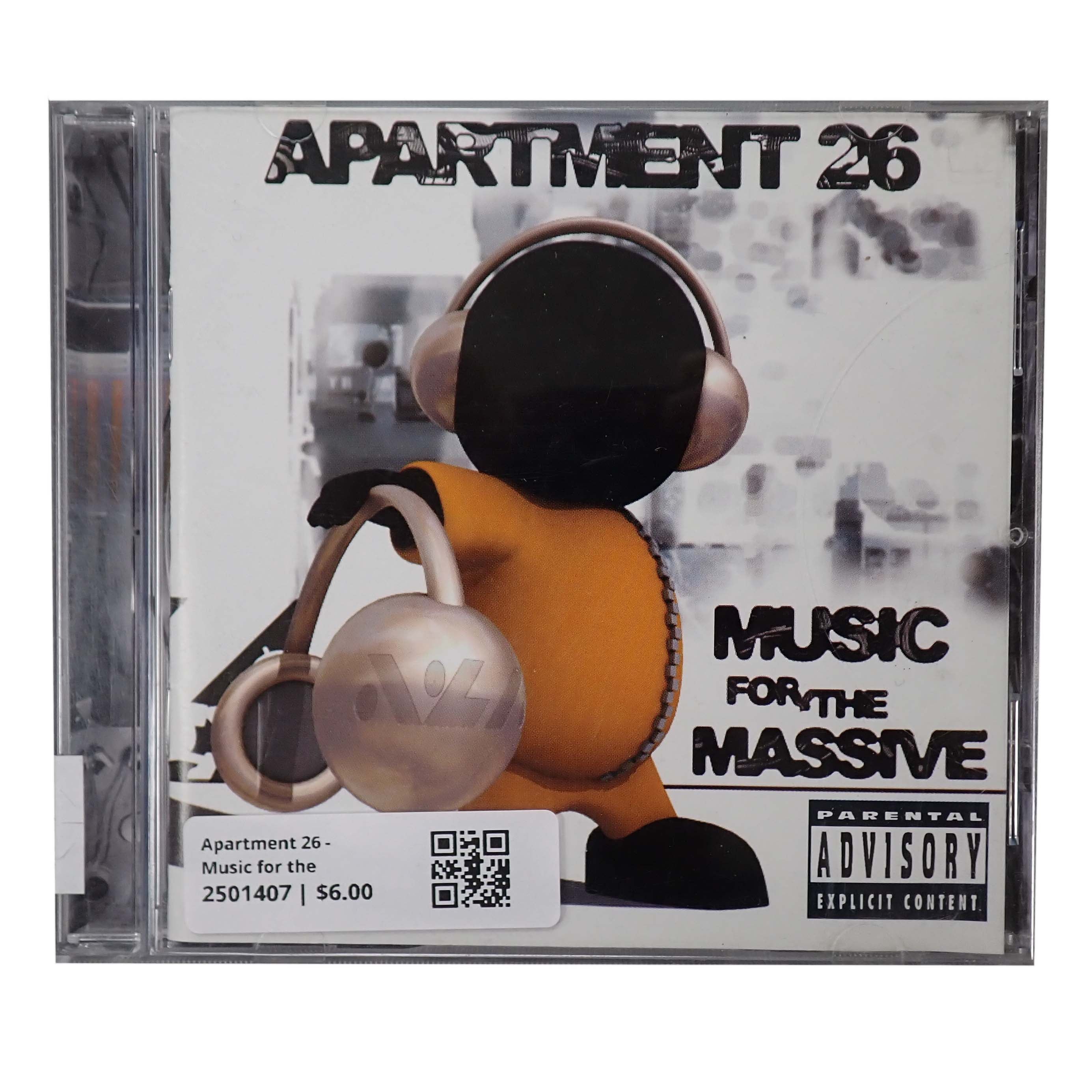 Apartment 26 - Music for the Massive - CD