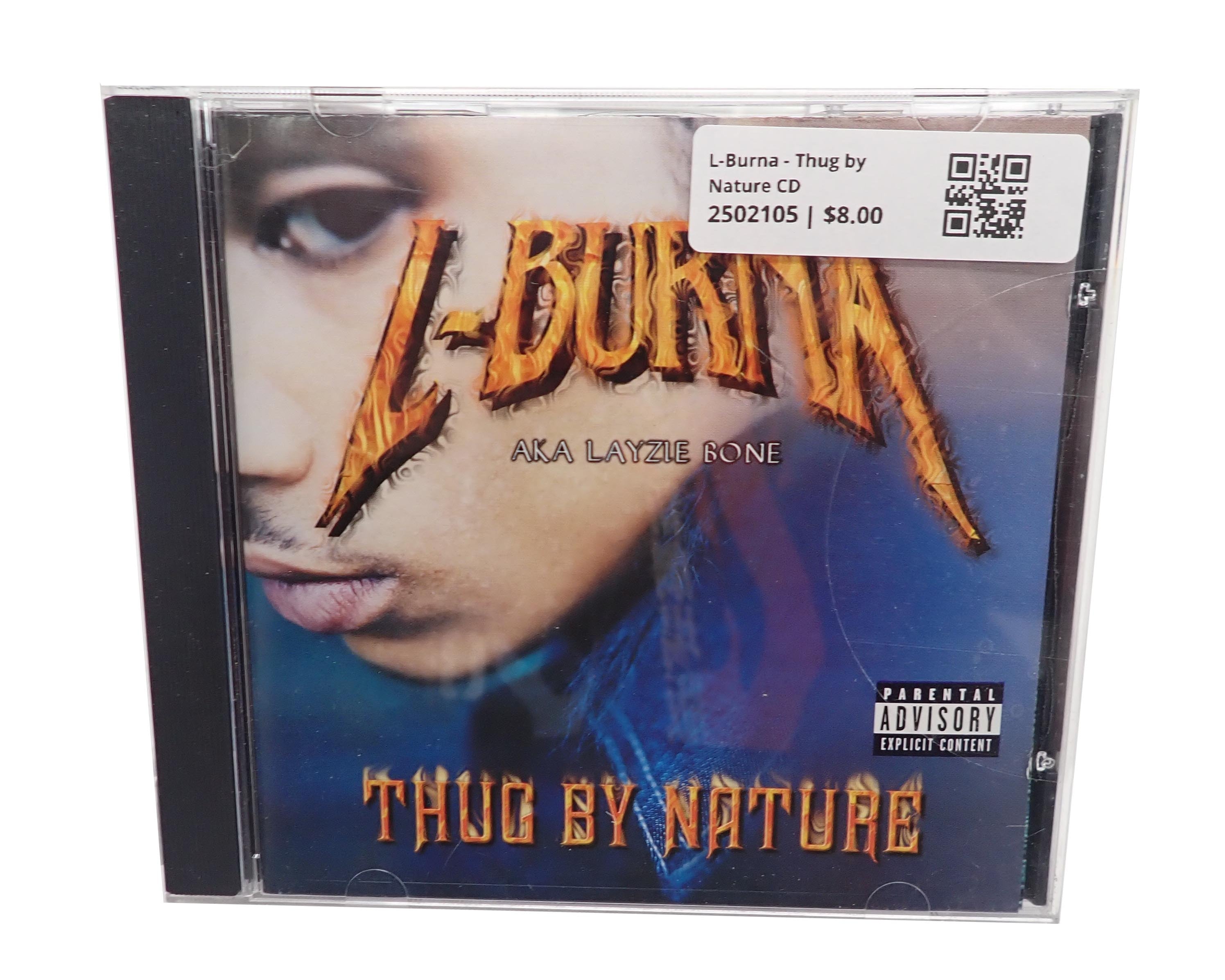 L-Burna - Thug by Nature - CD